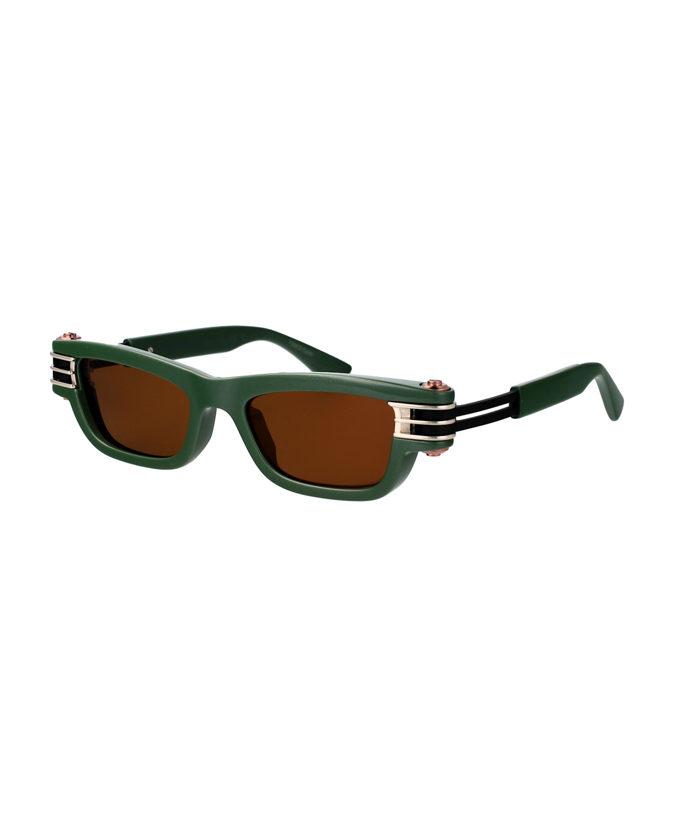 Bottega Veneta Eyewear Bv1308s Sunglasses - GREEN