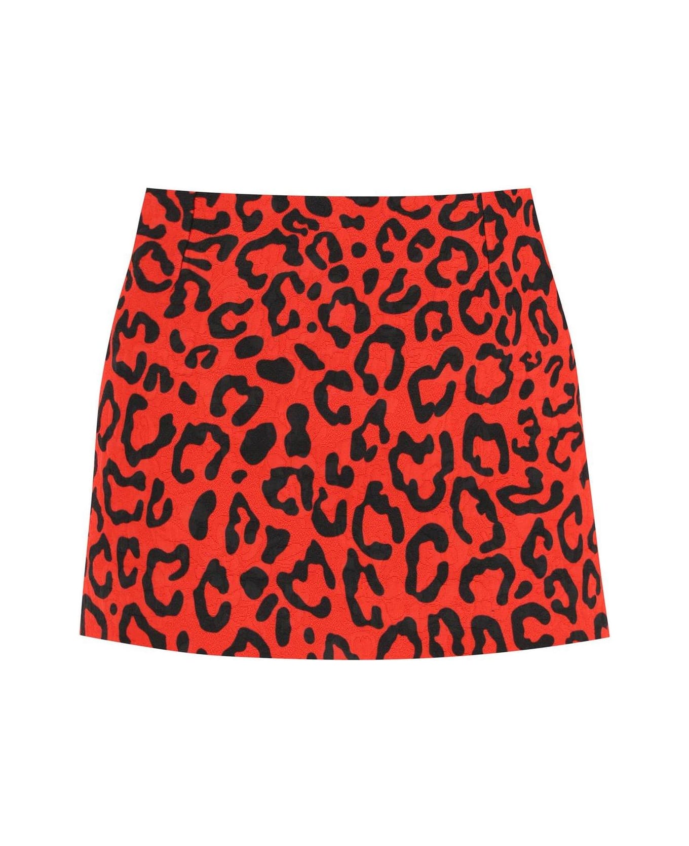 Dolce & Gabbana Leopard Printed High Waist Mini Skirt - Шарф dolce&gabbana оригинал
