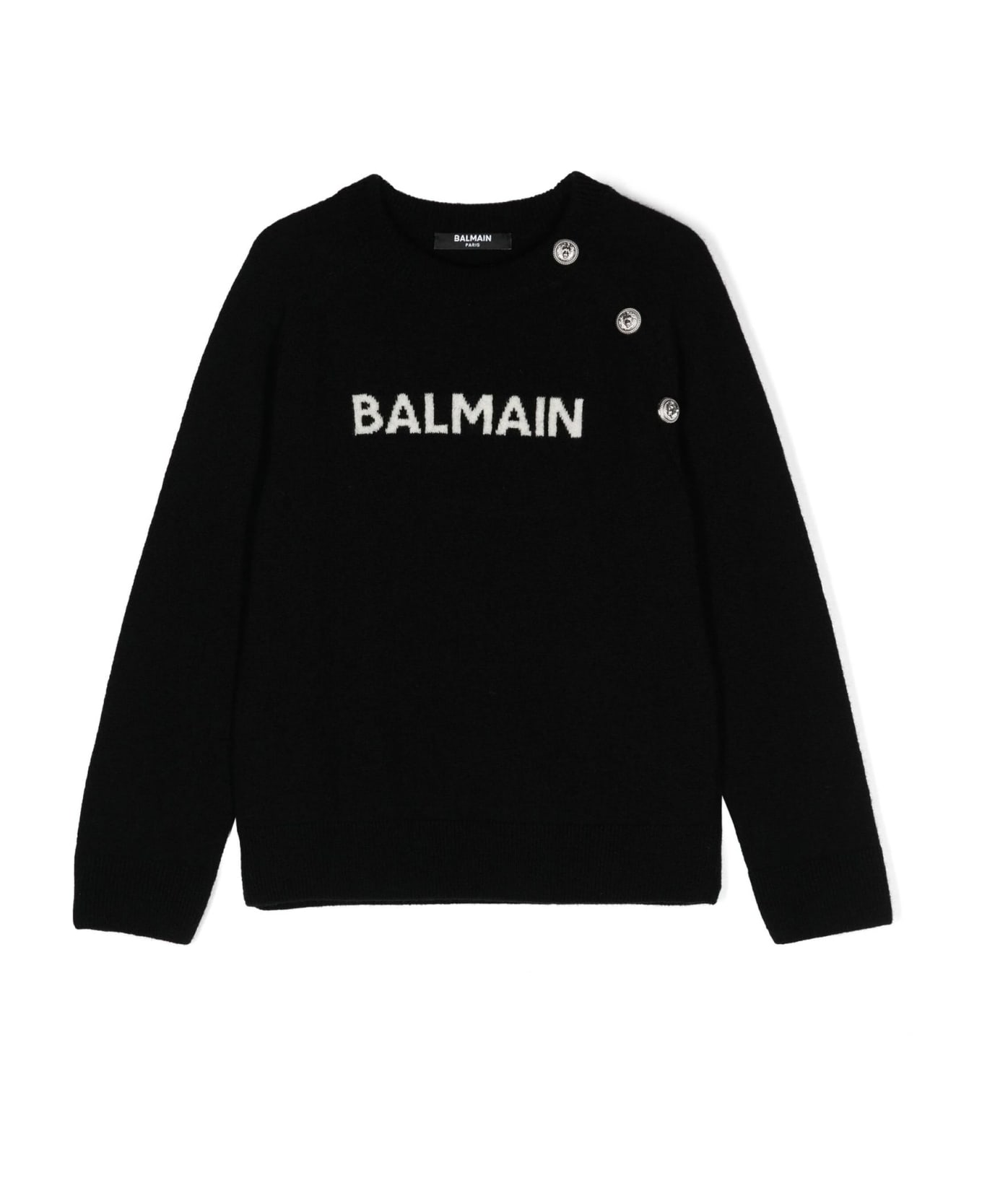 Balmain Sweaters Black - Black