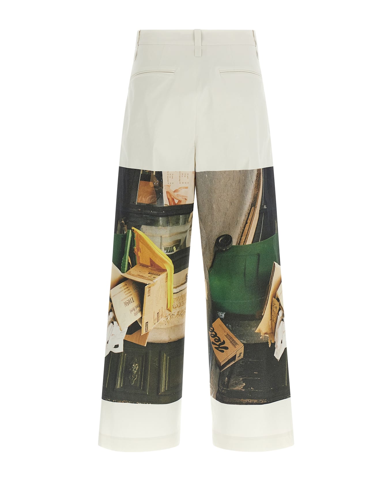Issey Miyake 'street View' Pants - White