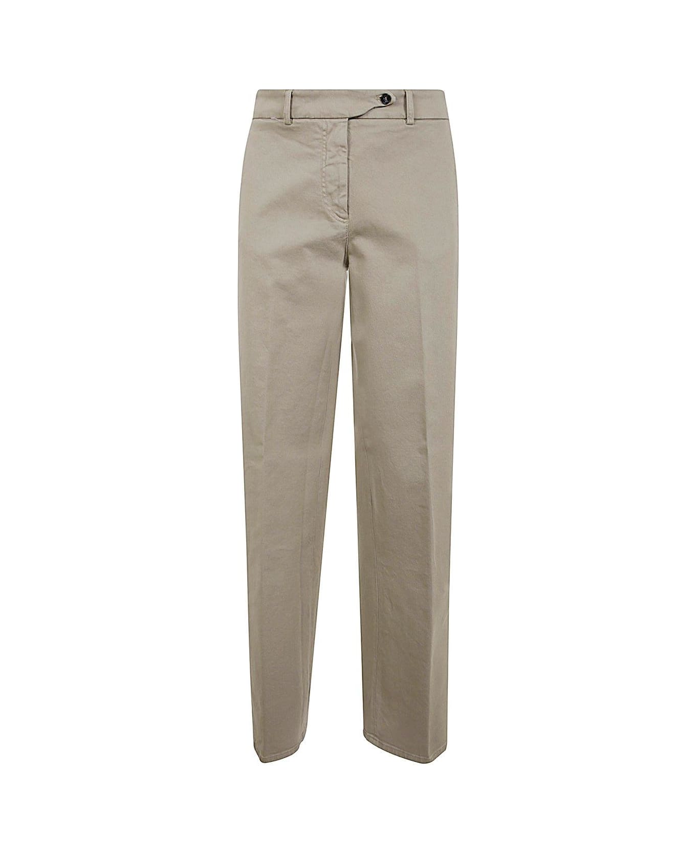 N.21 Straight Leg Loose Fit Trousers - Beige
