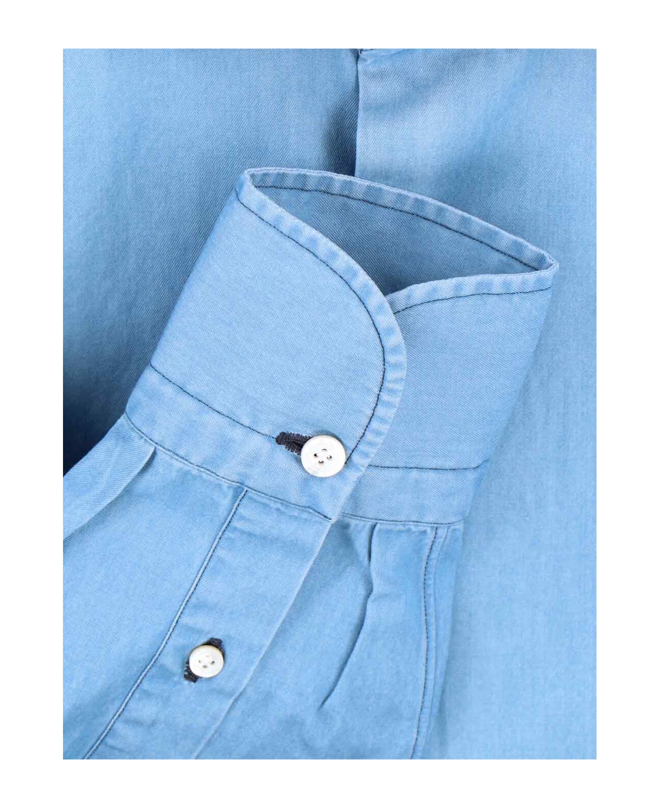 Finamore 
napoli
 Shirt - Light Blue