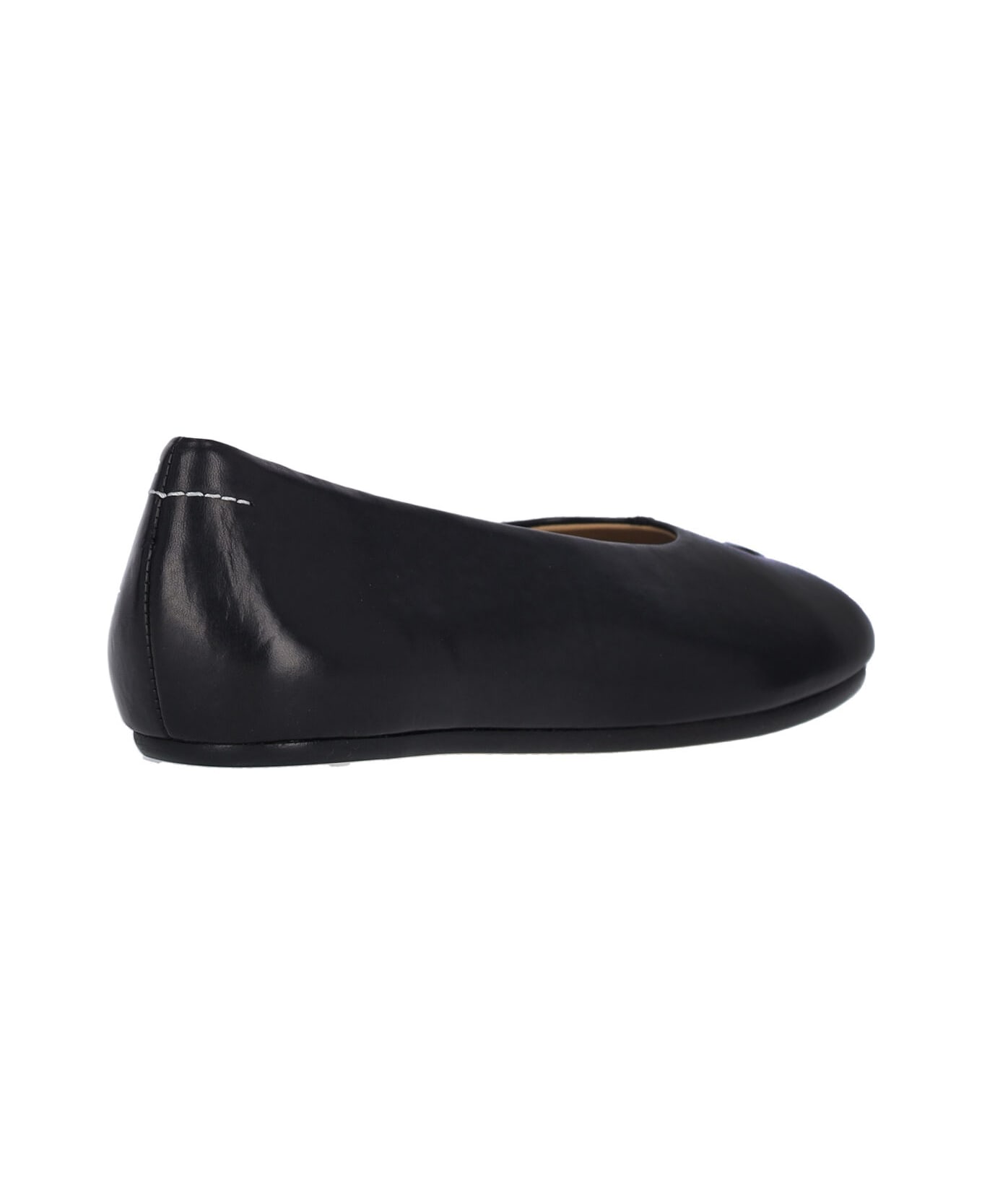 MM6 Maison Margiela 
stitch-out
 Ballet Flats - Black