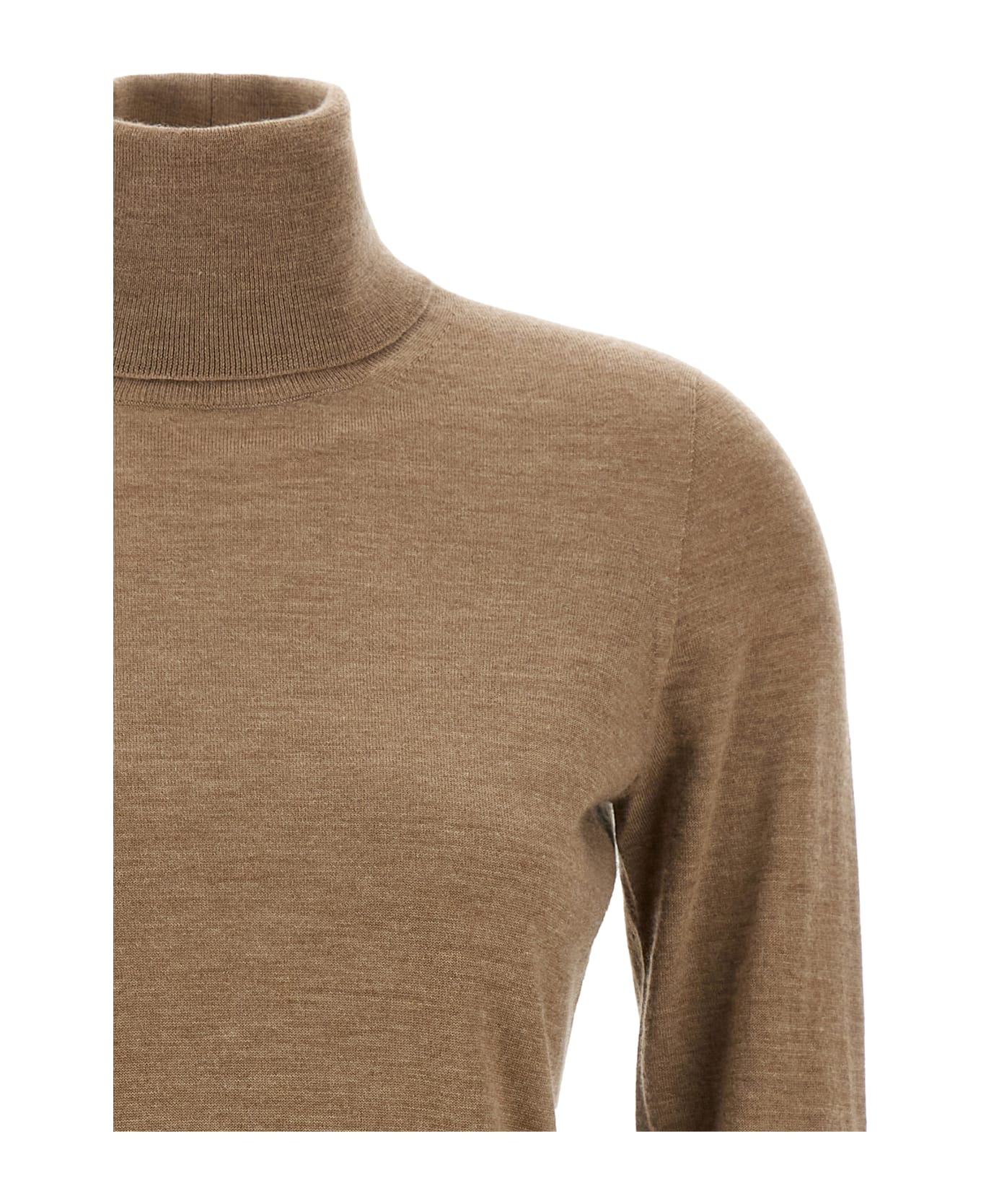 Max Mara 'veloce' Sweater - HAZELNUT BROWN