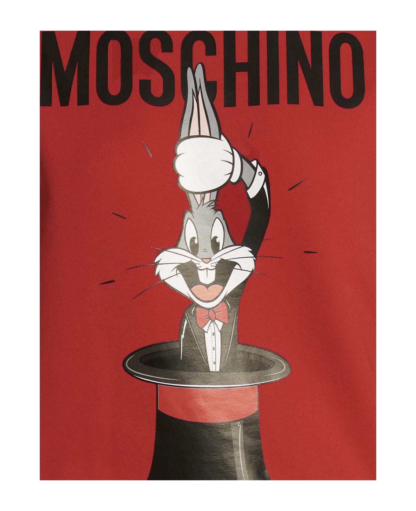 Moschino 'bugs Bunny' Sweatshirt - Red