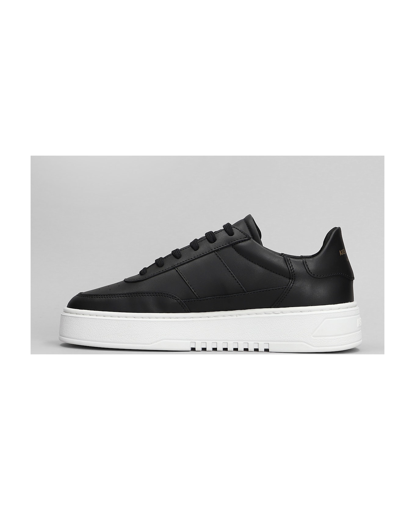 Axel Arigato Orbit Vintage Sneakers In Black Leather - BLACK