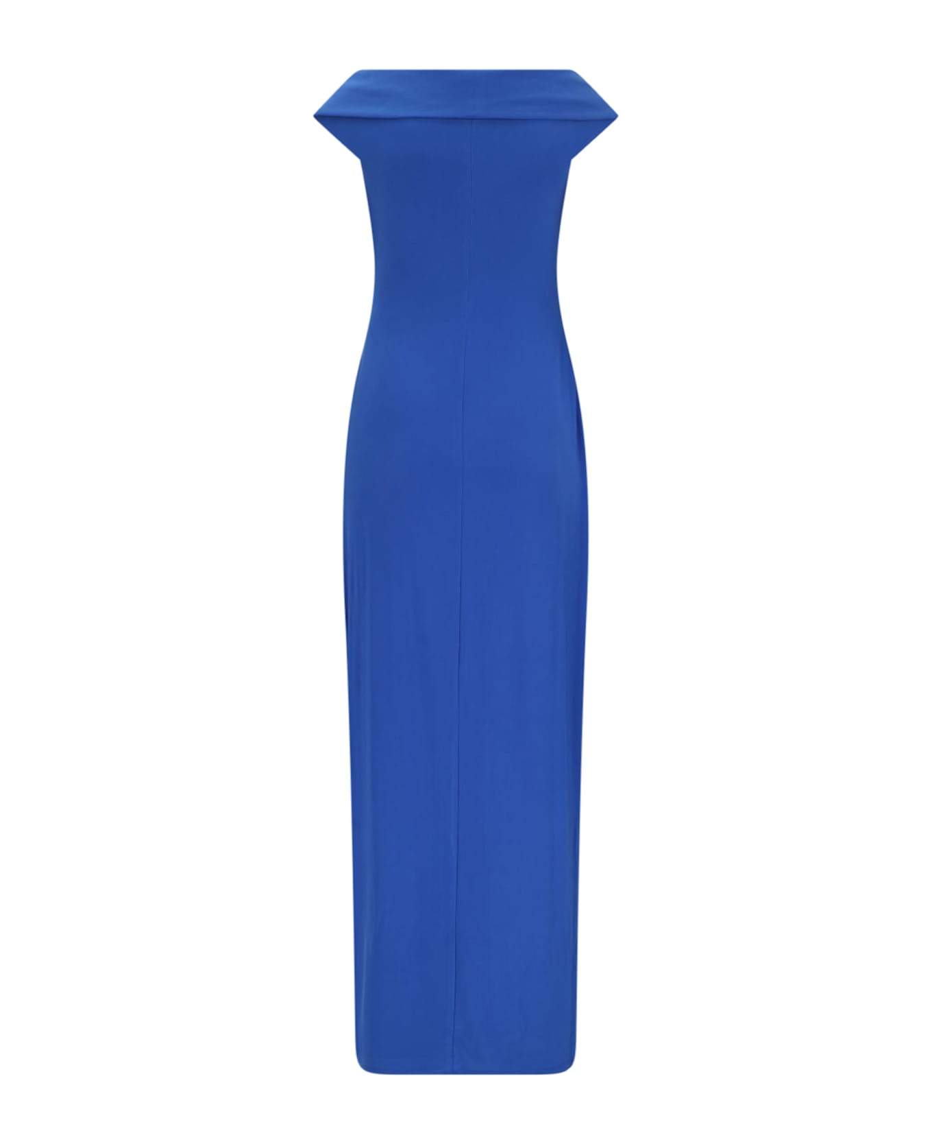 Ralph Lauren Leonidas Sleeveless Gown - New Sapphire