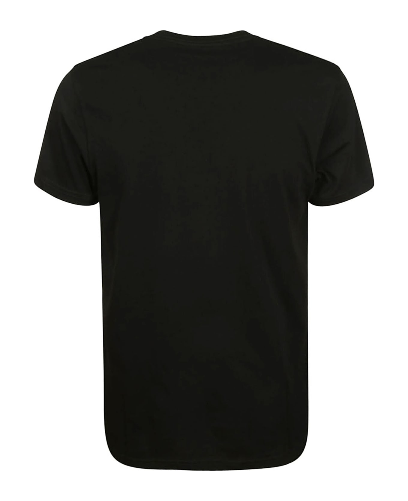 Paul Smith Slim Fit T-shirt B&w Zebra - Black