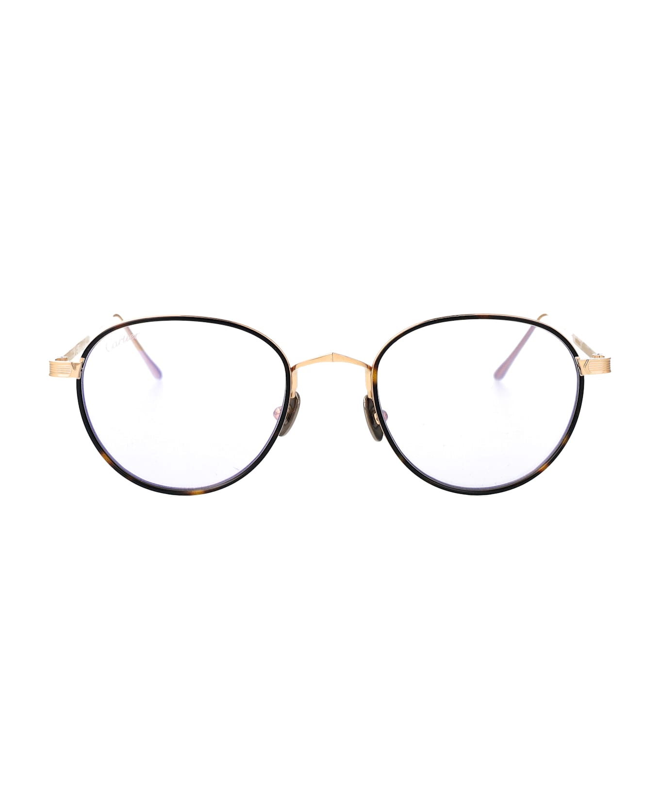 Cartier Eyewear Ct0250s Sunglasses - 009 GOLD GOLD LIGHT BLUE