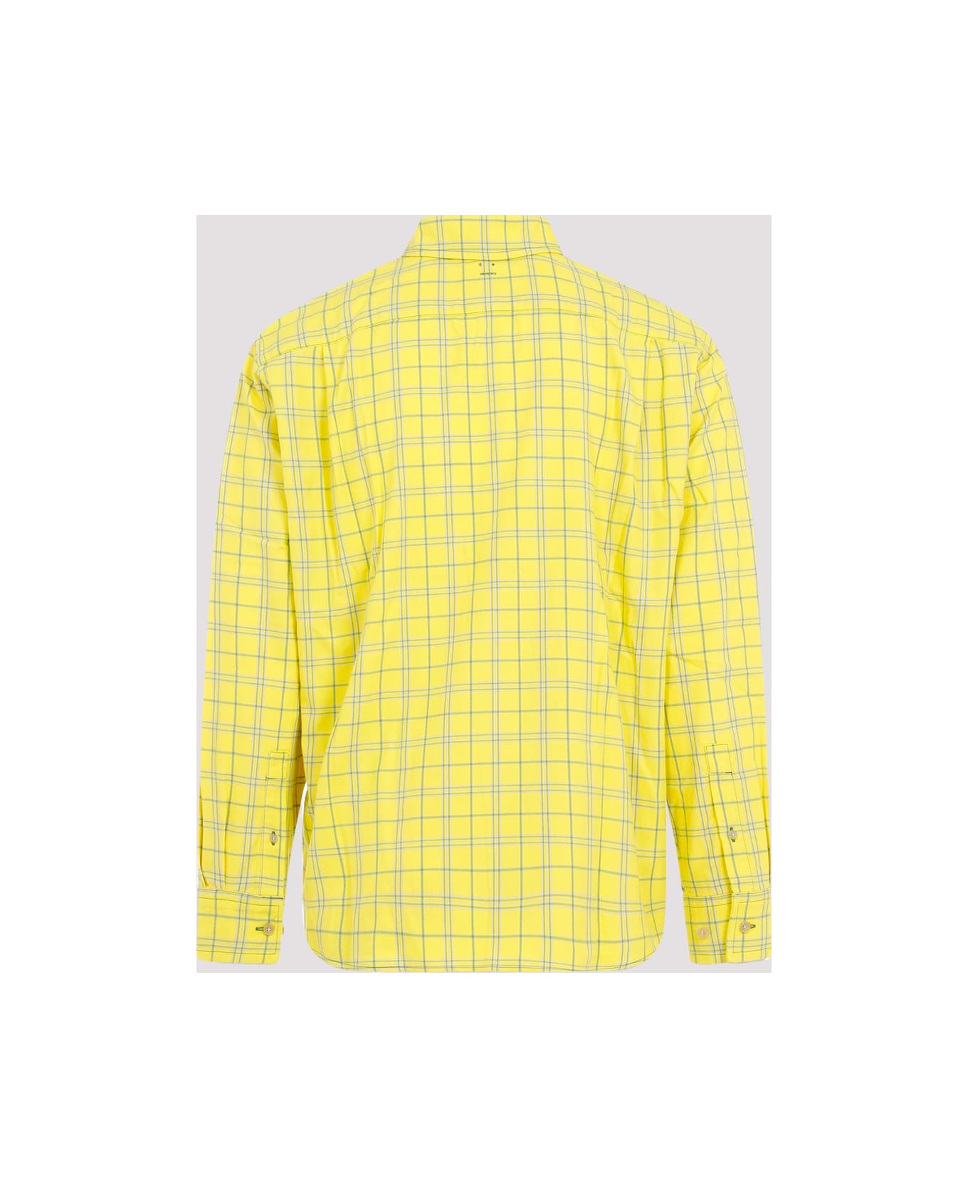 Acne Studios Cotton Shirt - Yellow Green