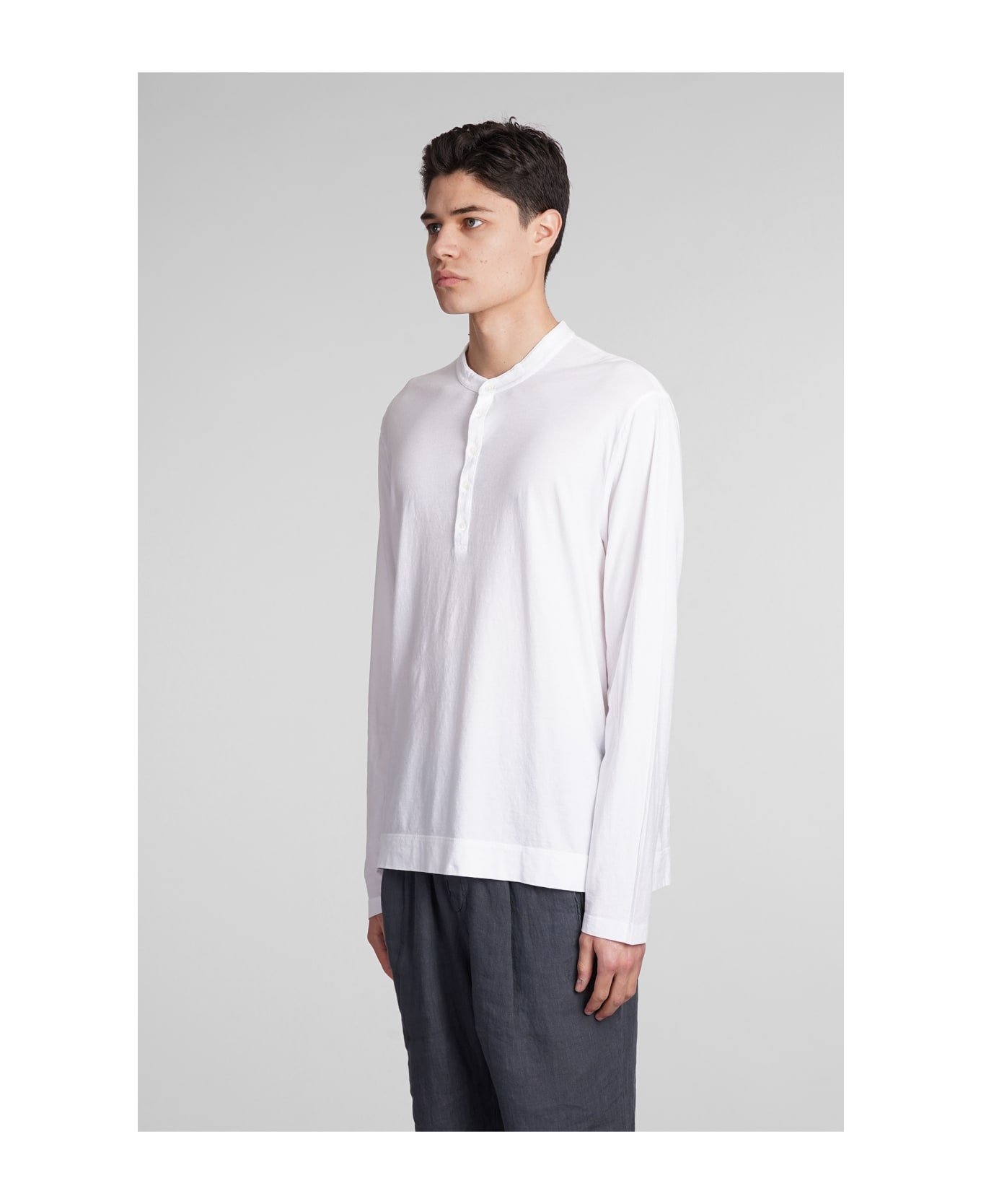 Massimo Alba Hawai T-shirt In White Cotton - white