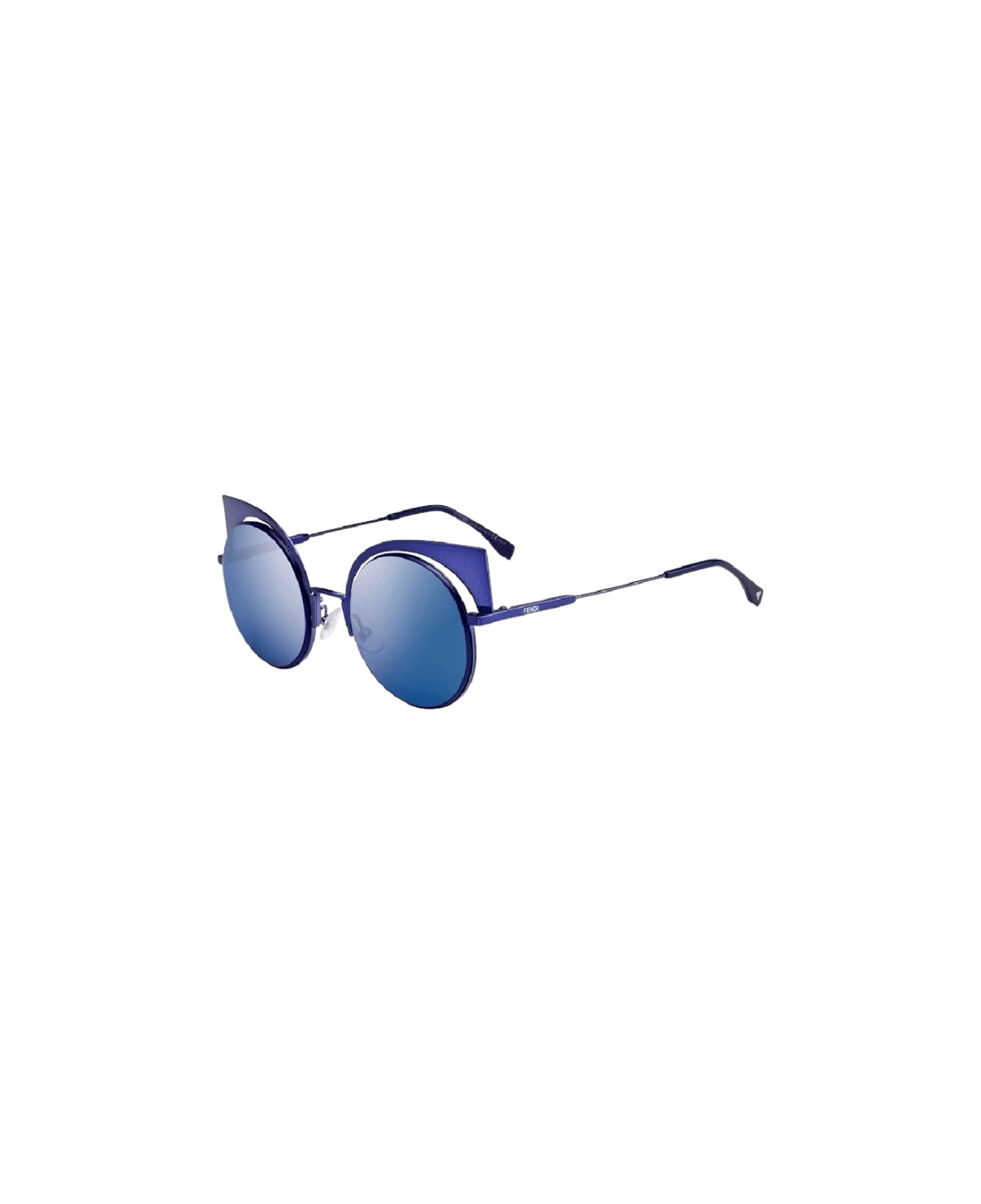 Fendi Ff 0177 - Metallic Blue Sunglasses