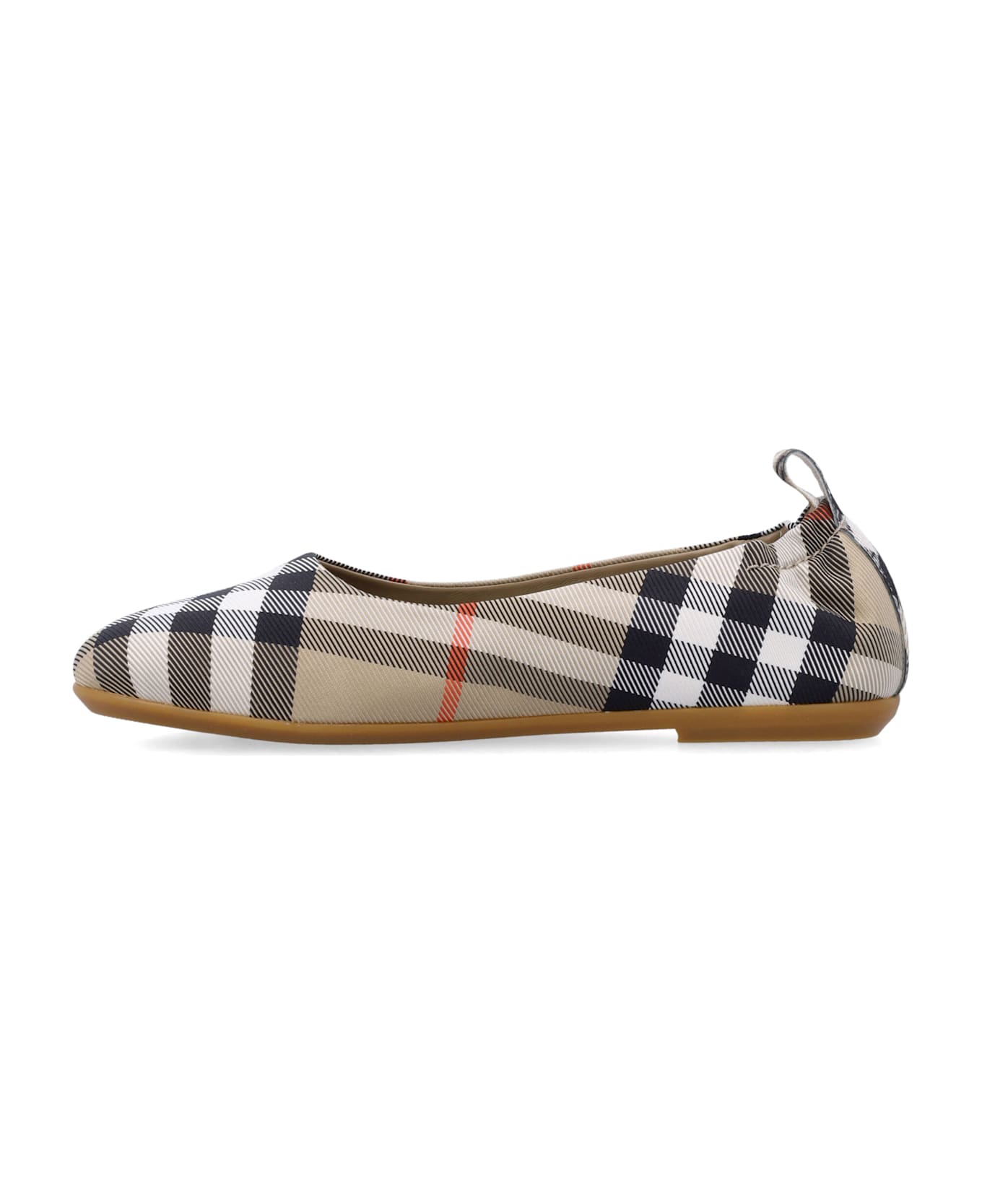 Burberry Kid - Check Ballerinas - SAND IP CHECK