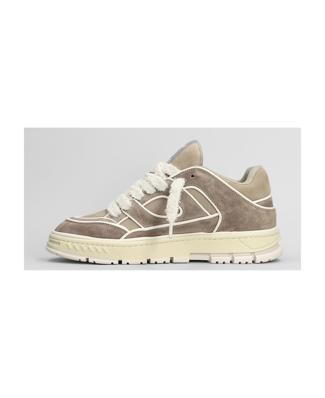 Axel Arigato Area Lo Sneaker Sneakers In Taupe Suede - taupe