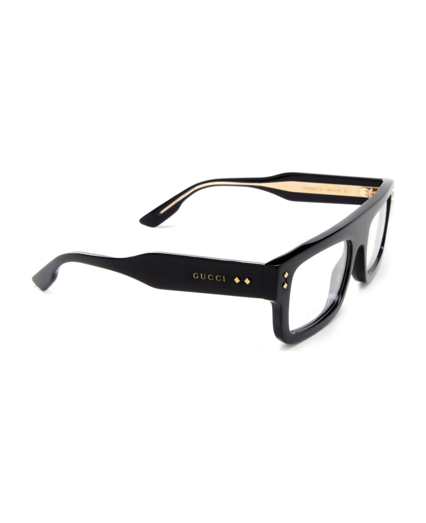 Gucci Eyewear Gg1085o Black Glasses - Black
