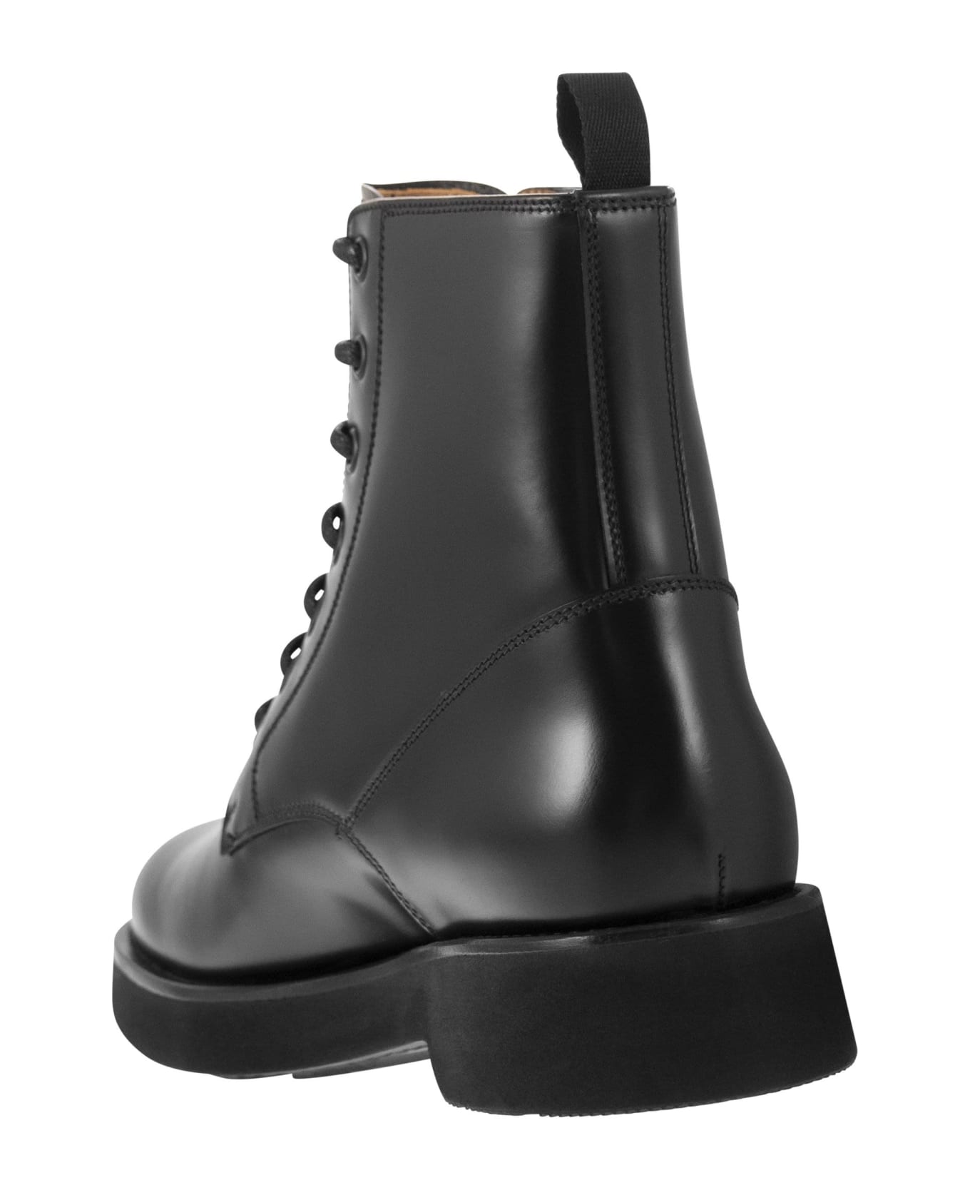 Church's Nanalah L - Semi-gloss Calfskin Ankle Boot - Black