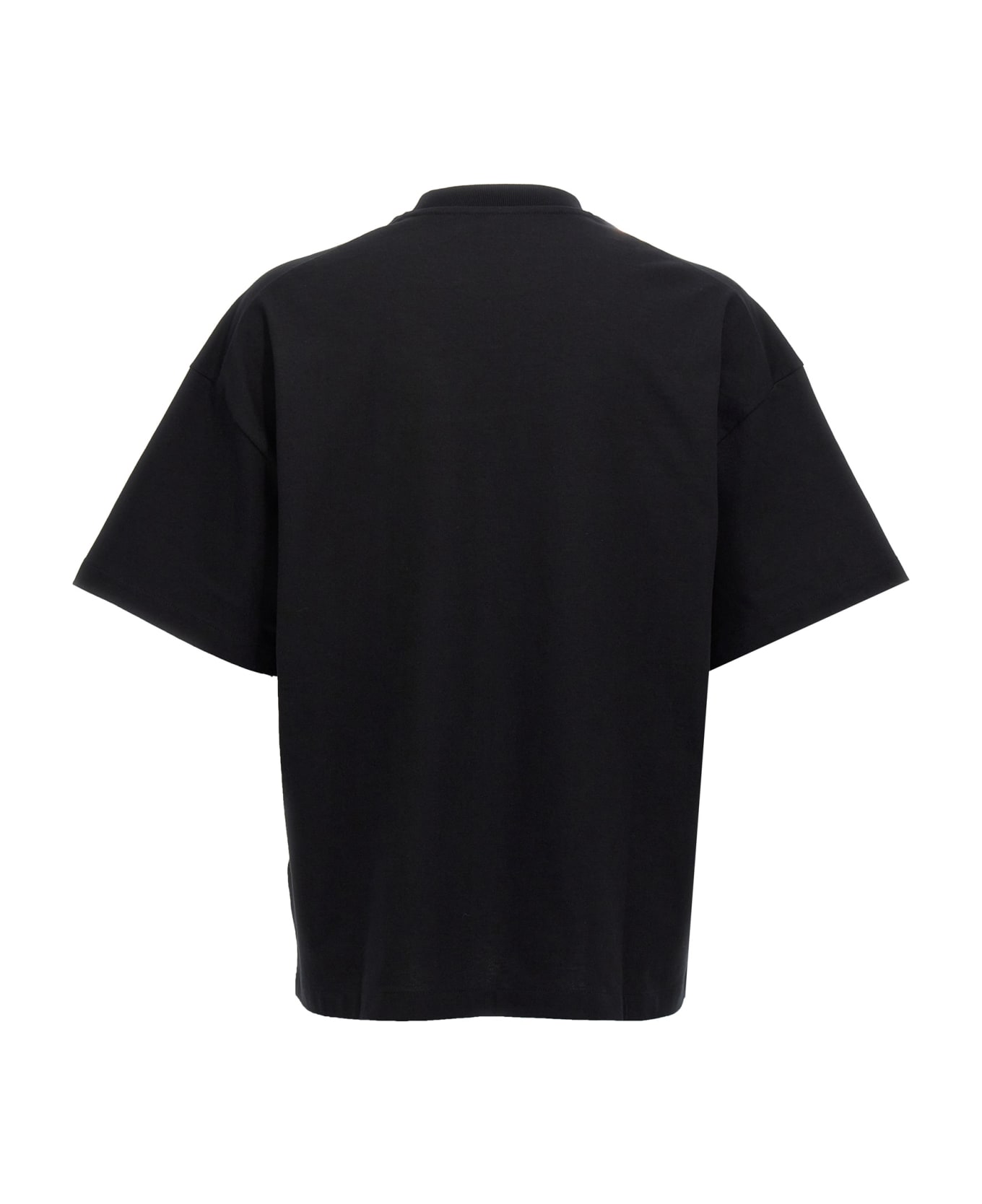 Jil Sander Logo Print T-shirt - Black