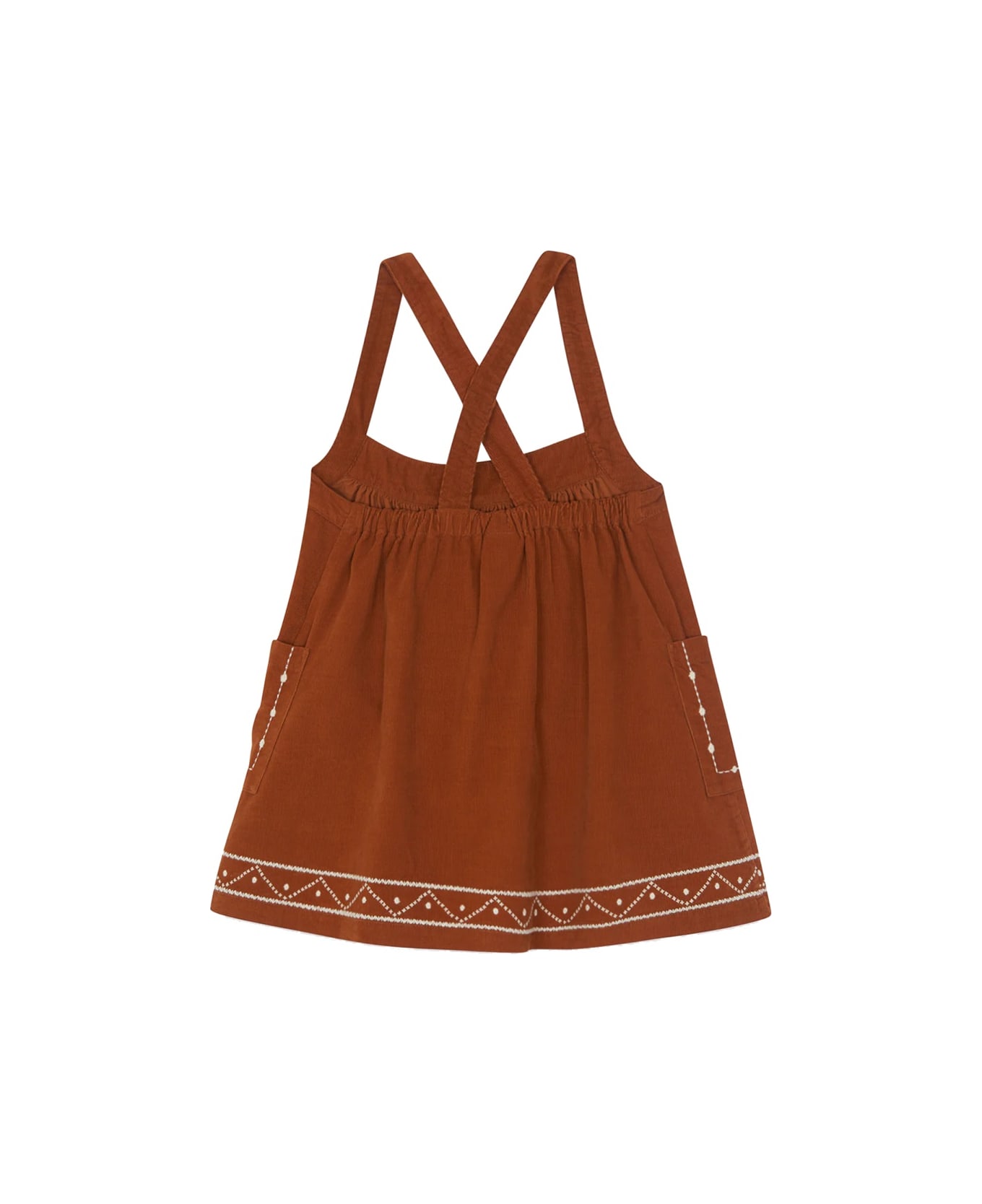 Bonton Dress "michelle" - BROWN