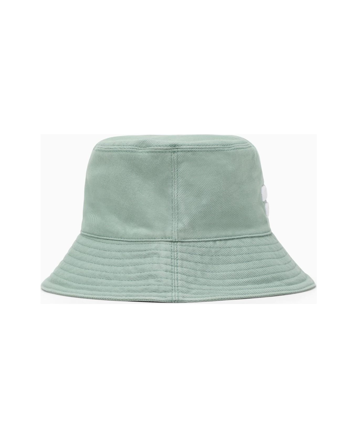 Miu Miu Aquamarine Cotton Bucket Hat - Acquamarina