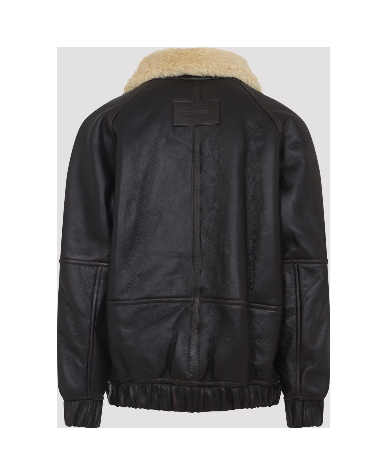 Jacquemus Bombardier Jacket - Dark Brown