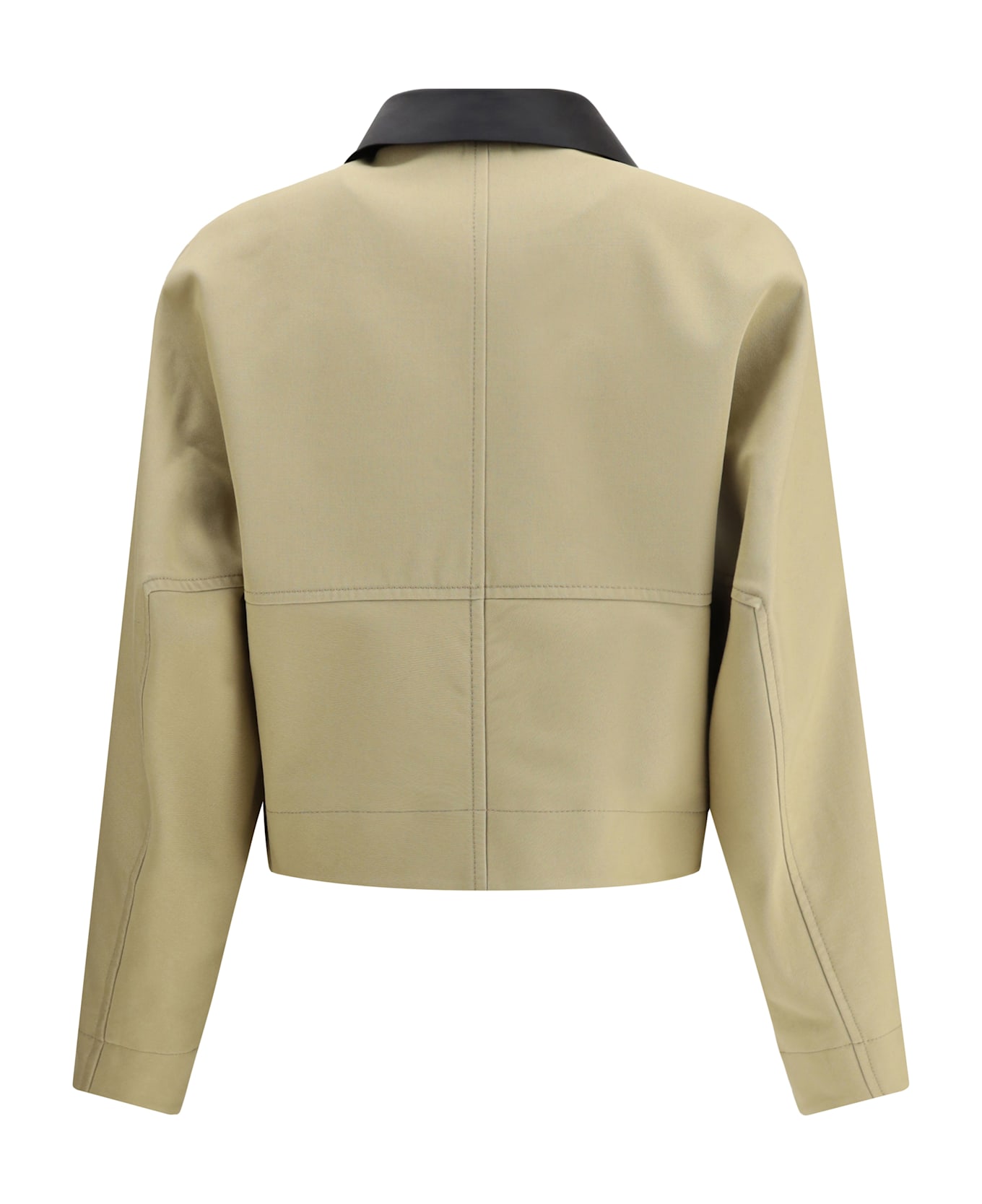 Givenchy Cropped Cotton And Wool Caban