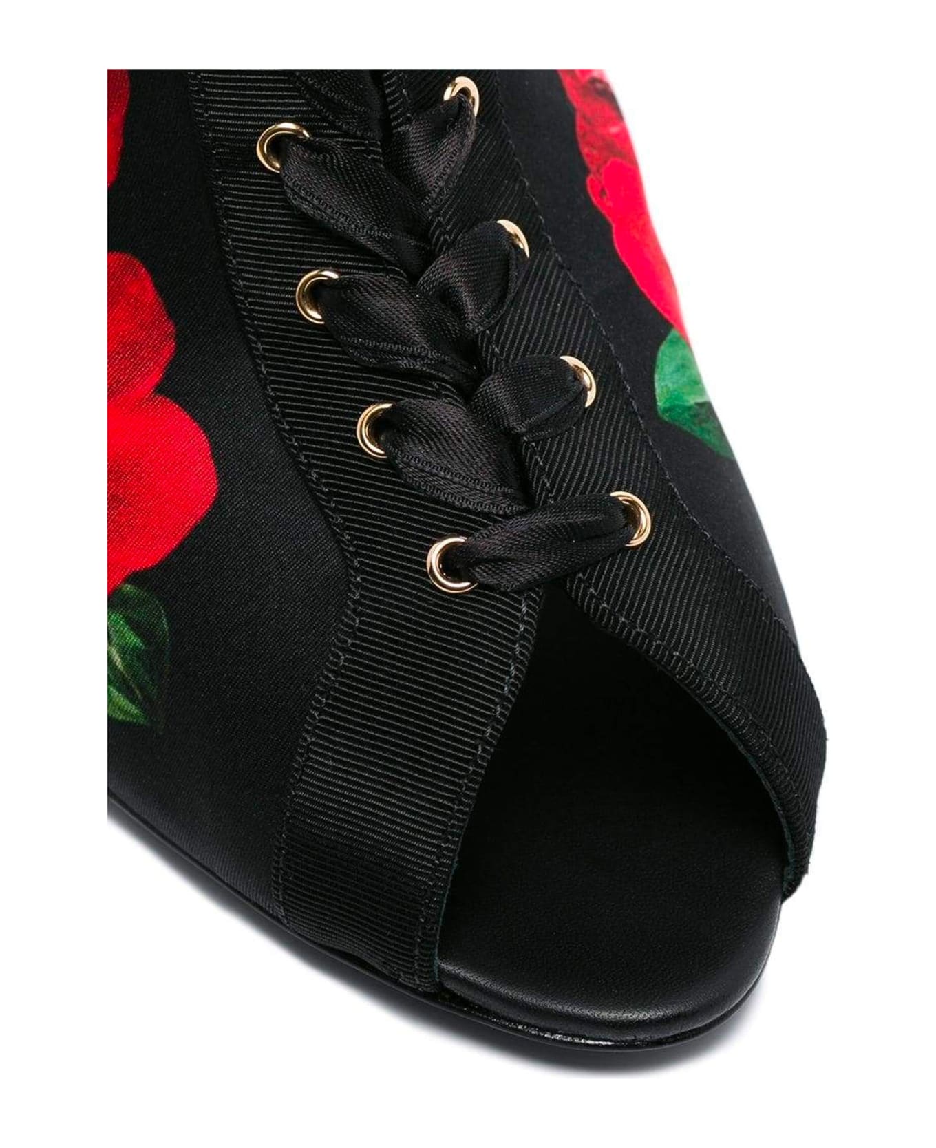 Dolce & Gabbana Bette Printed Boots - Black