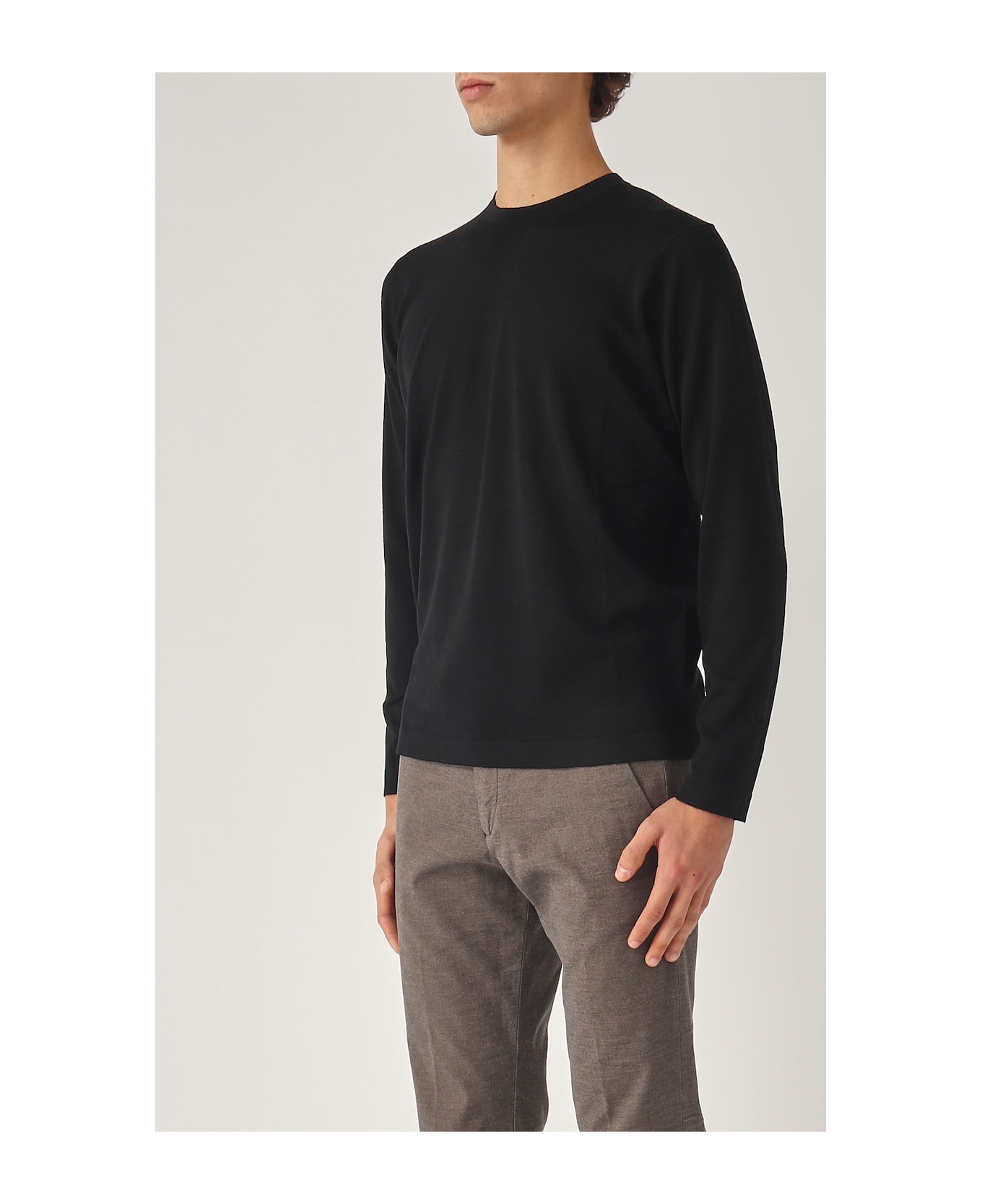 Filippo De Laurentiis T-shirt M/l Sweater - NERO