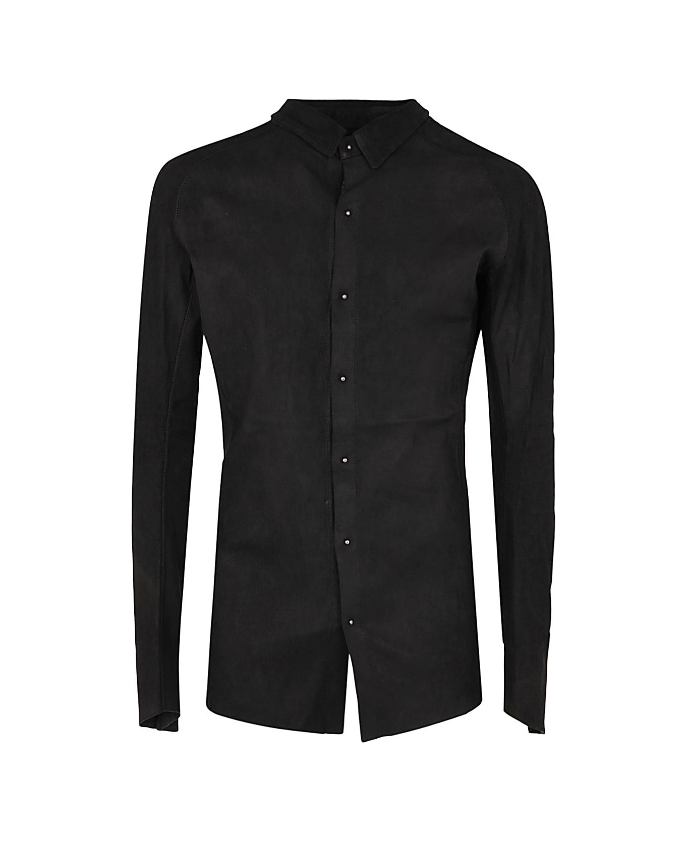 Isaac Sellam Long Leather Shirt - Noir