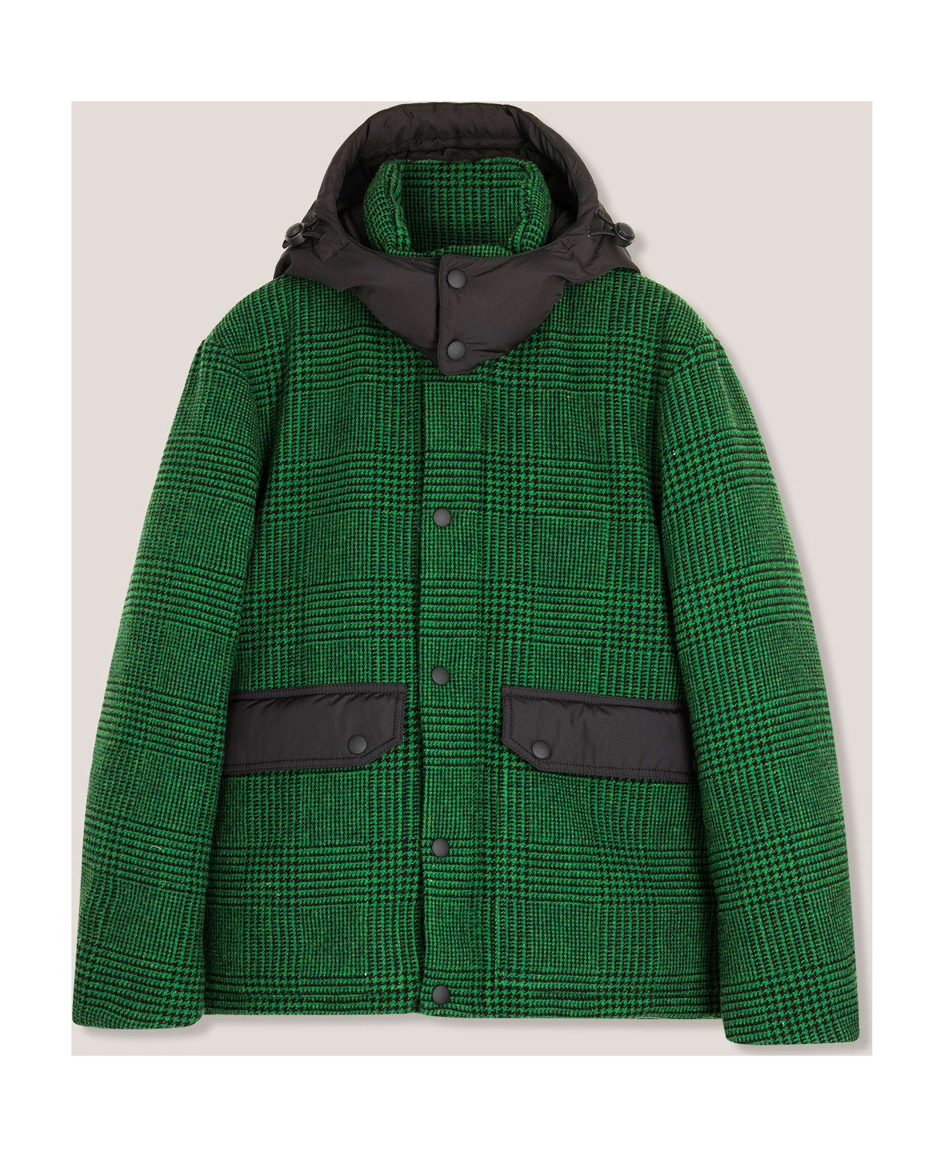 doppiaa Aangoon Checked Down Jacket