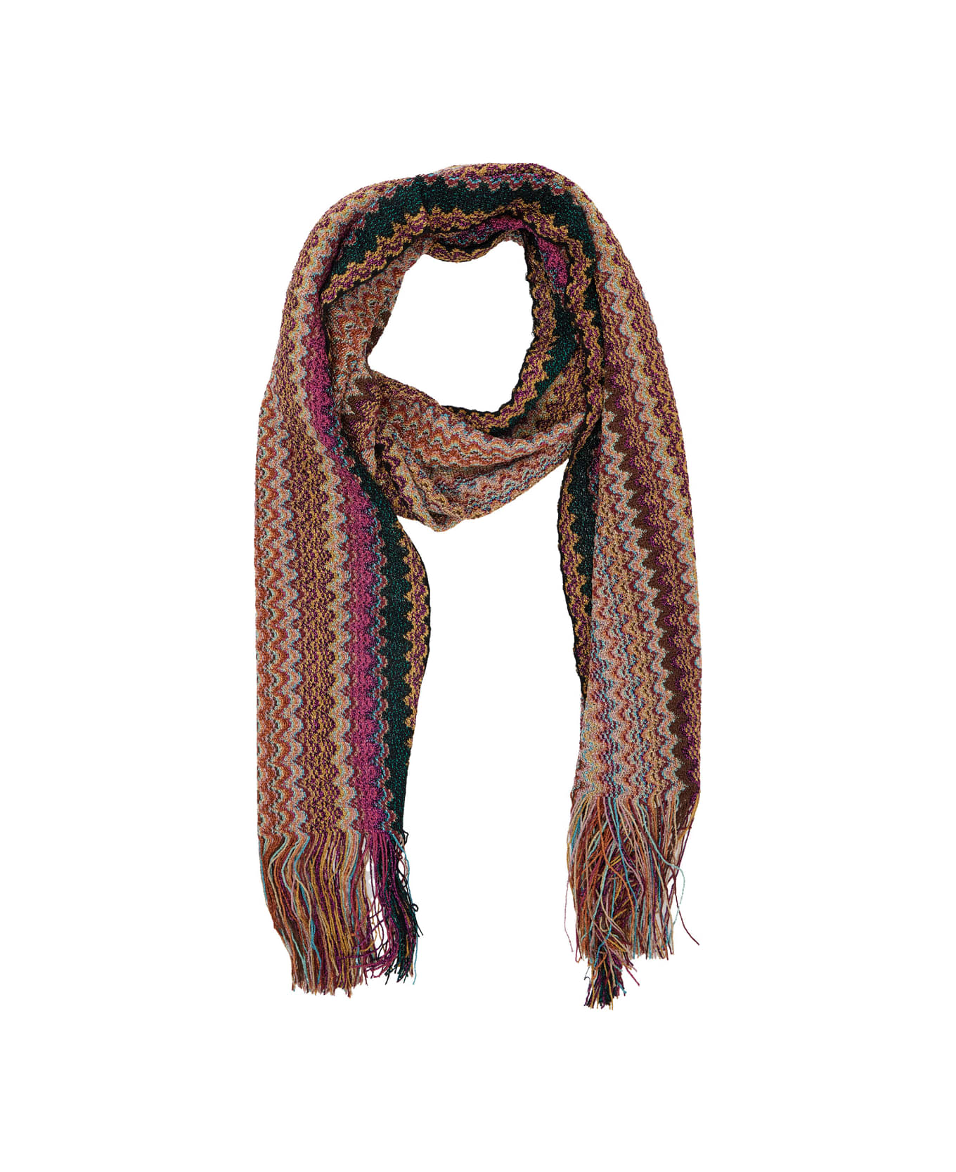 Missoni Sciarpa 40/45x200+fr. Da231 - Multicolor