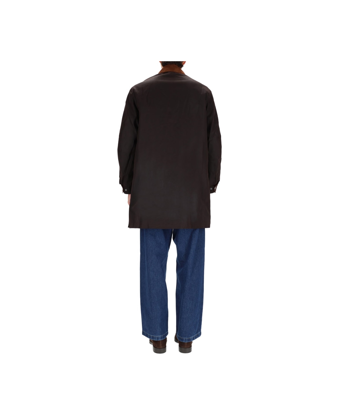Paul Smith Waxed Cotton Jacket - BROWN