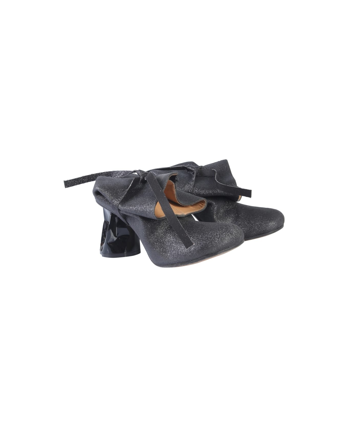 Maison Margiela Boot With Crushed Heel - BLACK