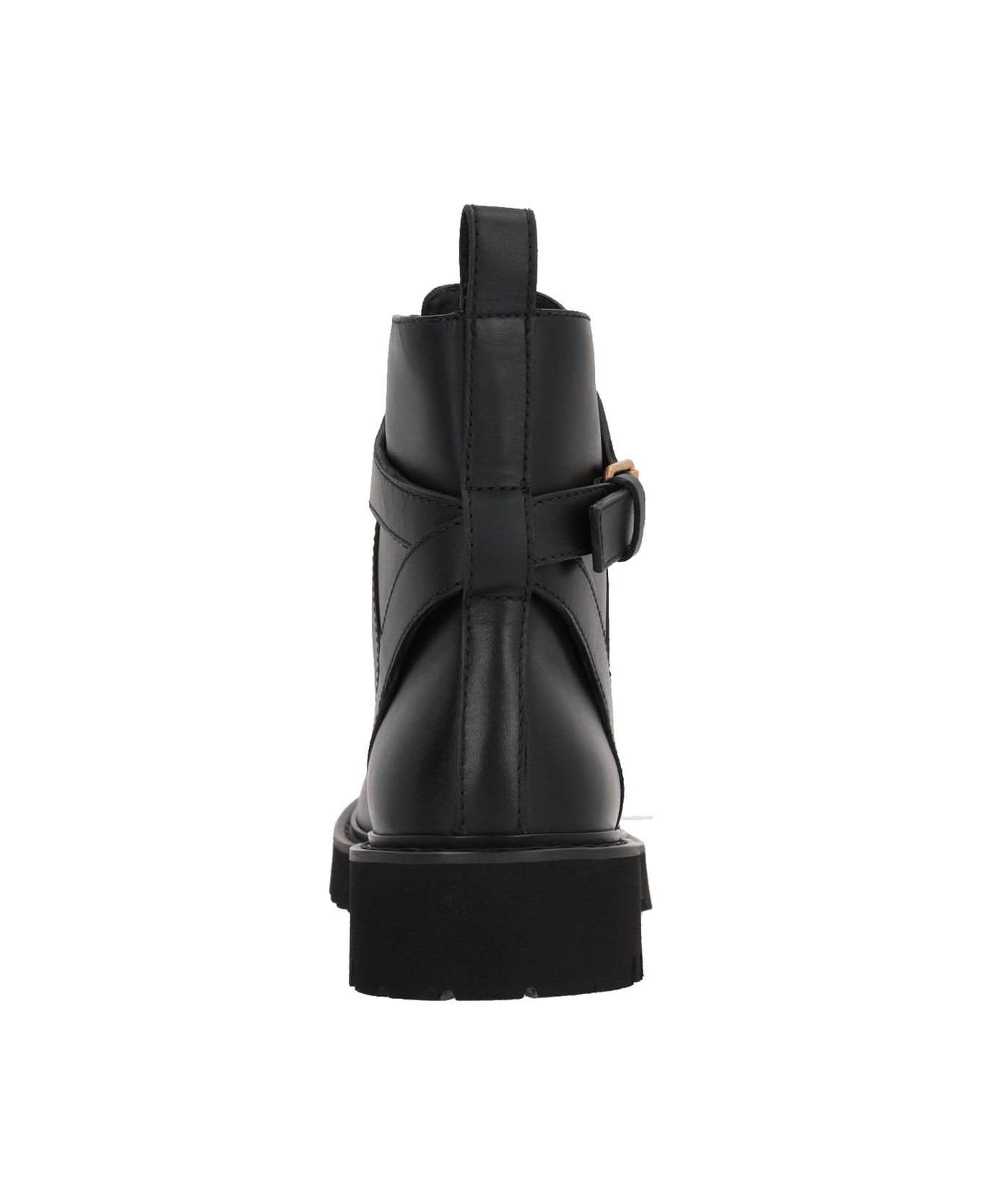 Valentino Garavani Garavani Vlogo Ankle Boots - Black