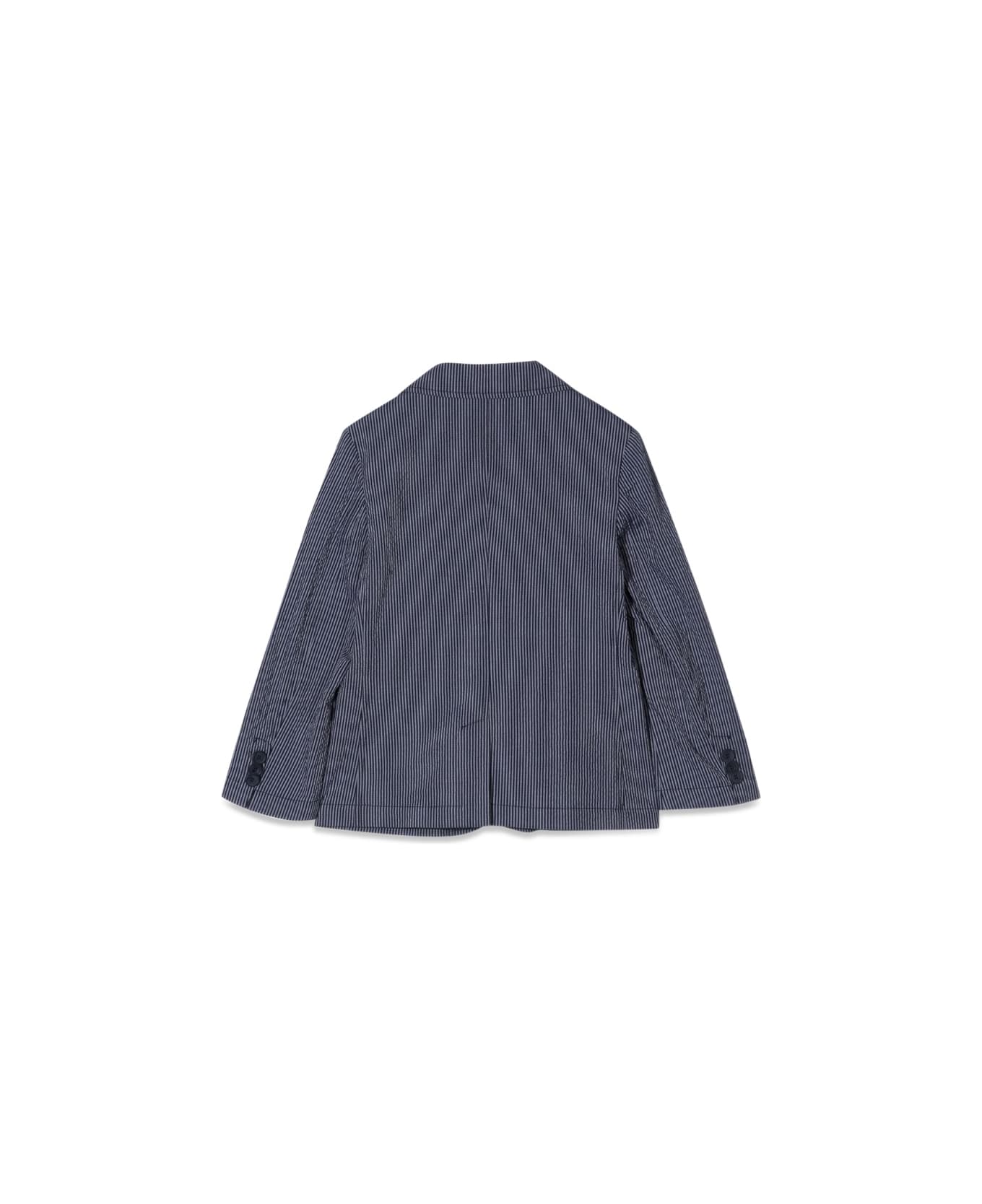 Il Gufo Blue Stripe Blazer - BLUE コート＆ジャケット