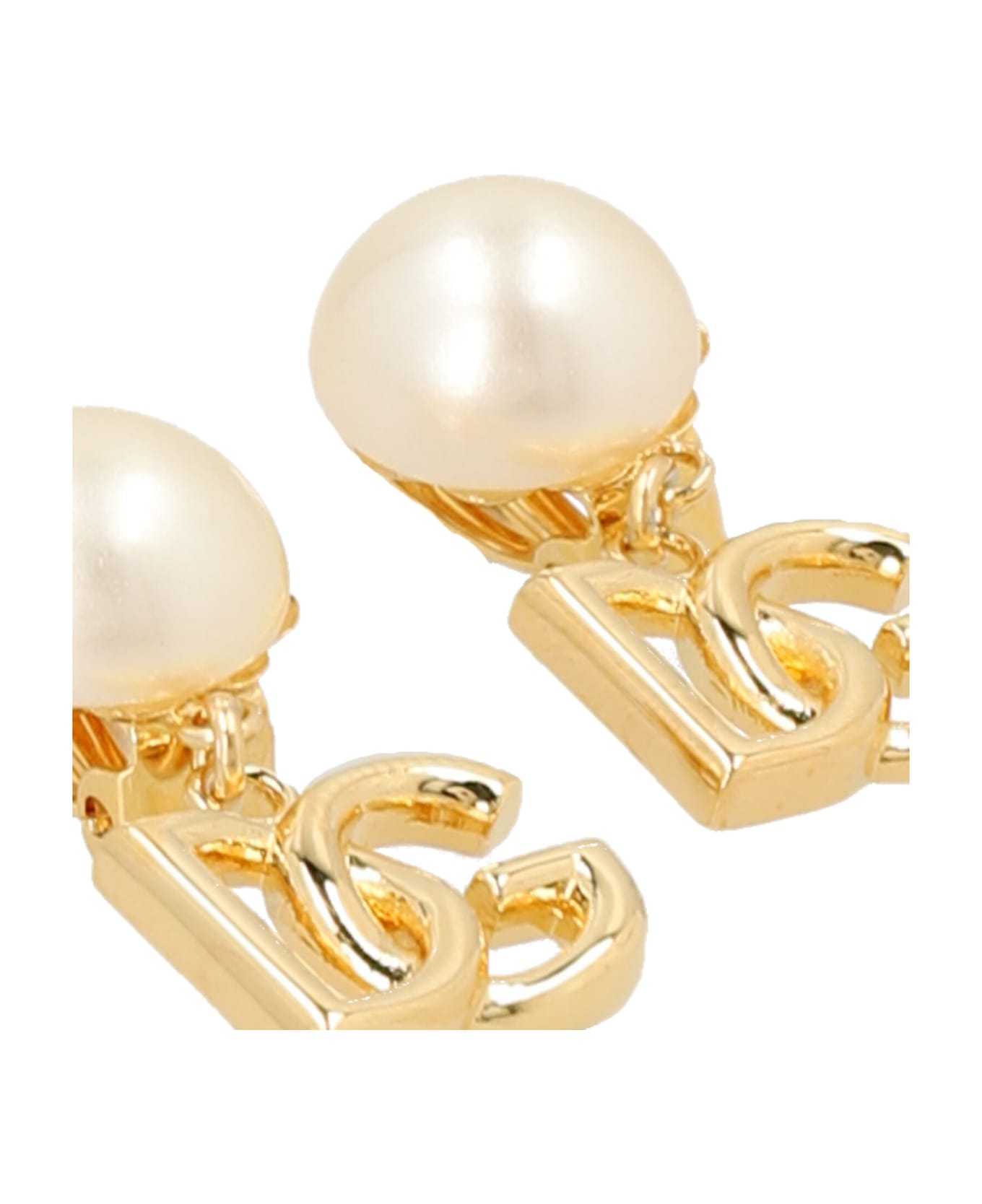 Dolce 
Gabbana Newton Dangle Earrings - Gold