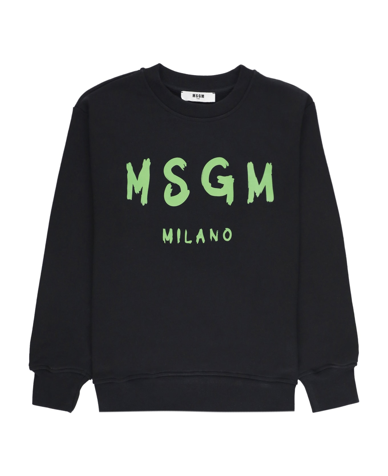 MSGM Logoed Sweatshirt - Black