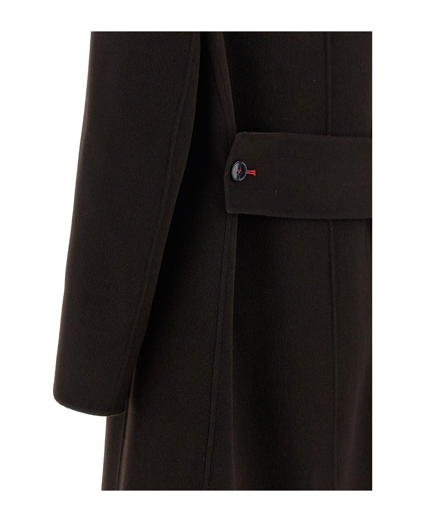Victoria Beckham 
double Faced
 Coat - Brown