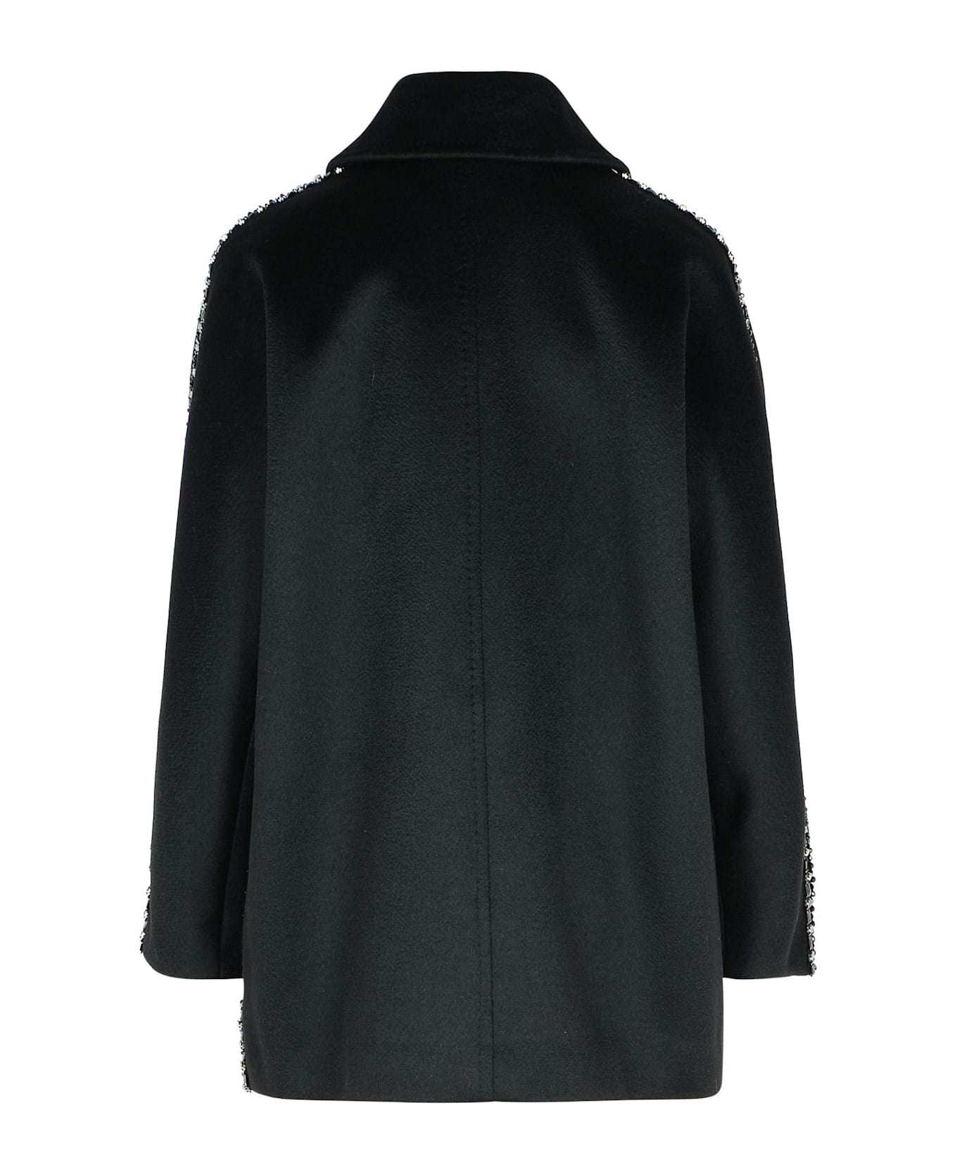 Max Mara 'rapido' Camel Coat - Black