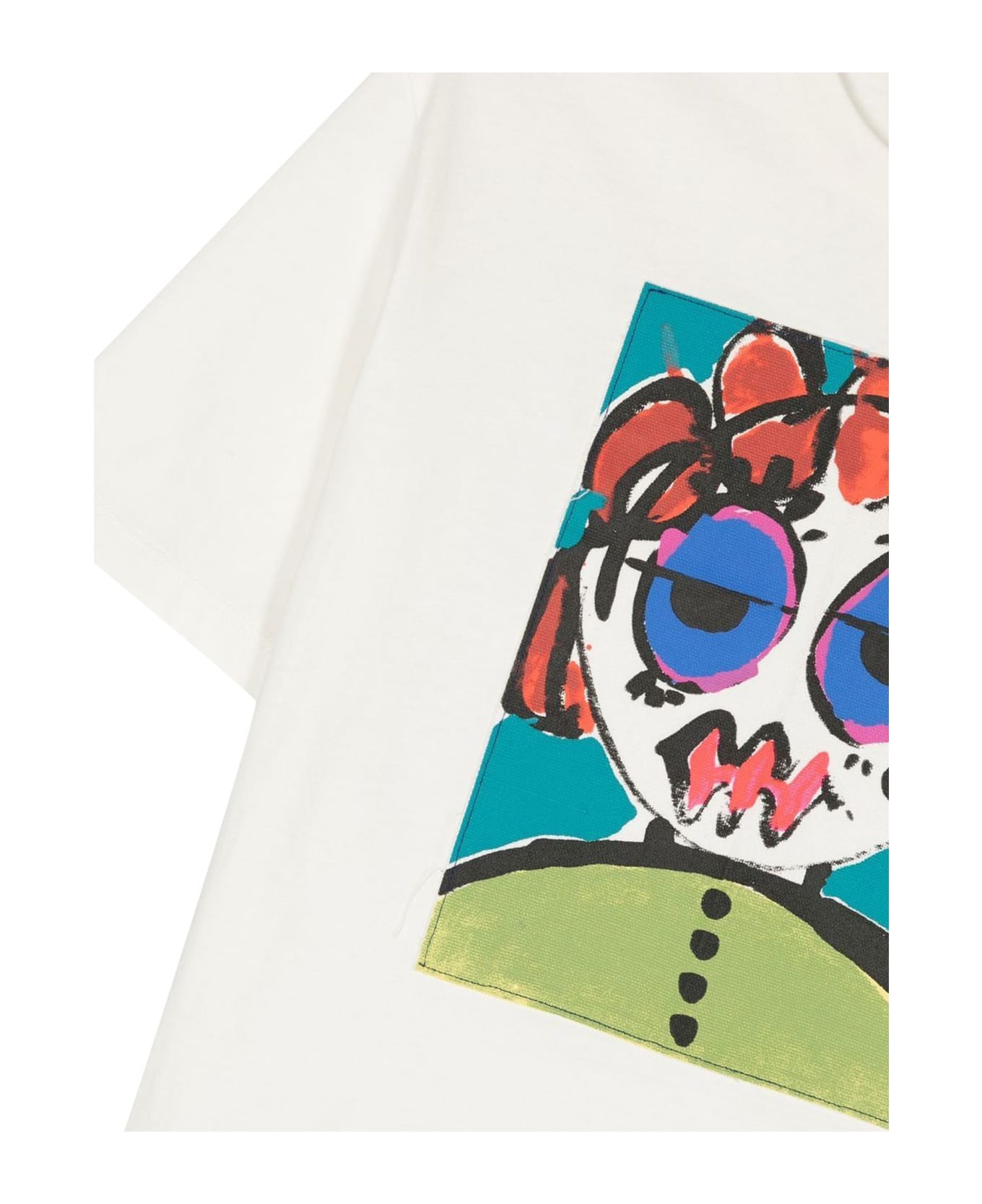 Marni Mc Print T-shirt - BIANCO