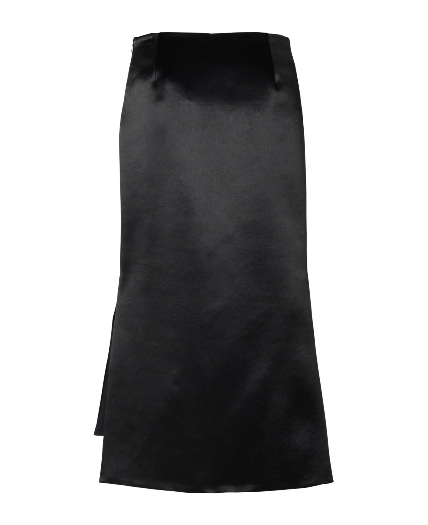 SportMax 'hudson' Black Acetate Skirt - Black