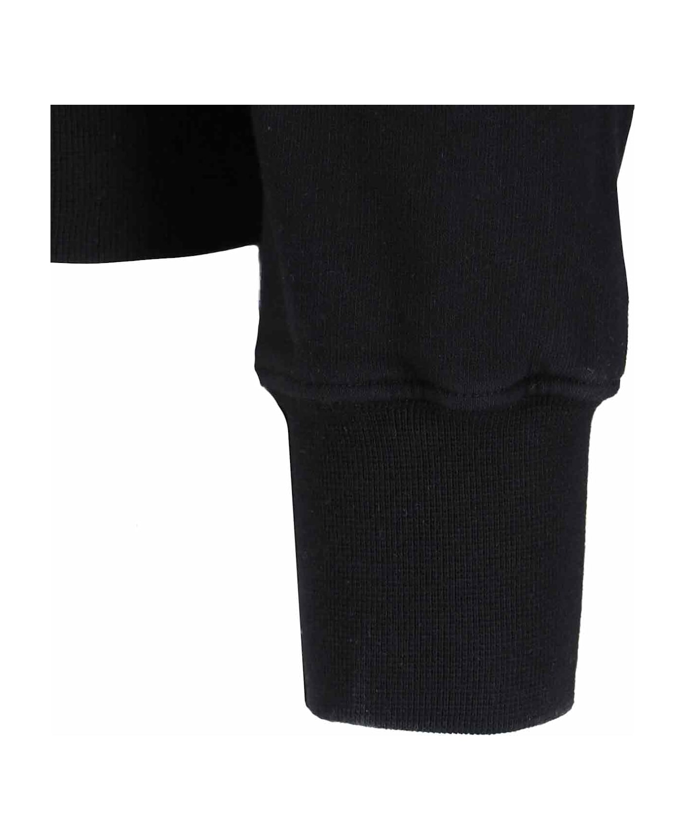 DRKSHDW 'gimp' Tie Zip Sweatshirt - Black  