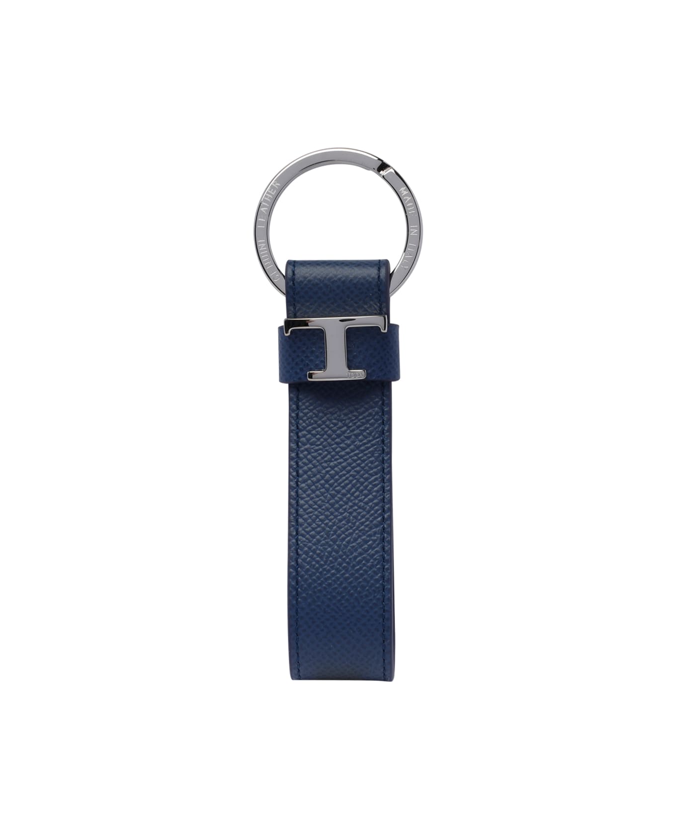 Tod's Logo Keyring - Blue