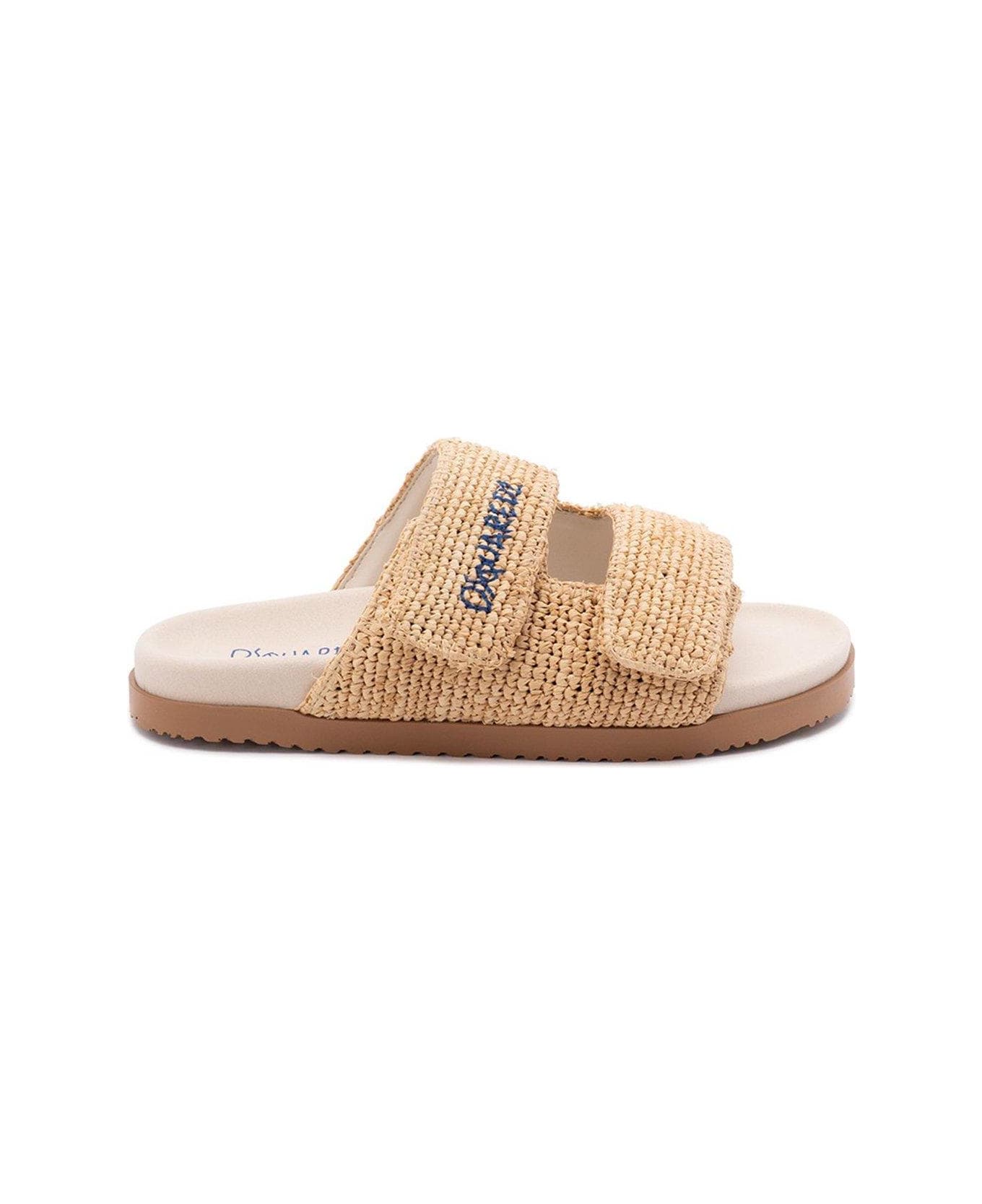 Dsquared2 Textured Slide Sandals Dsquared2