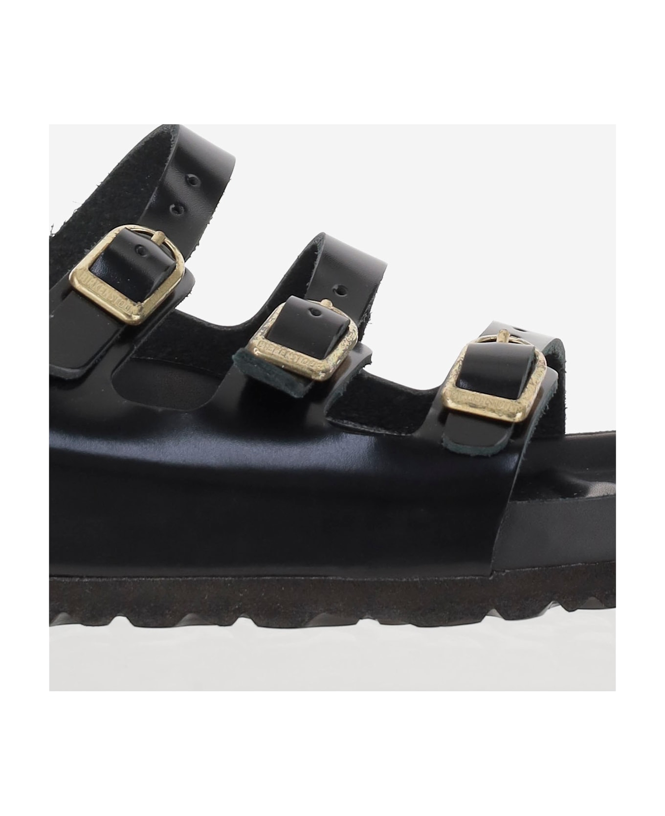 Birkenstock Florida Dbuckle Exquisite Sandals - BLACK