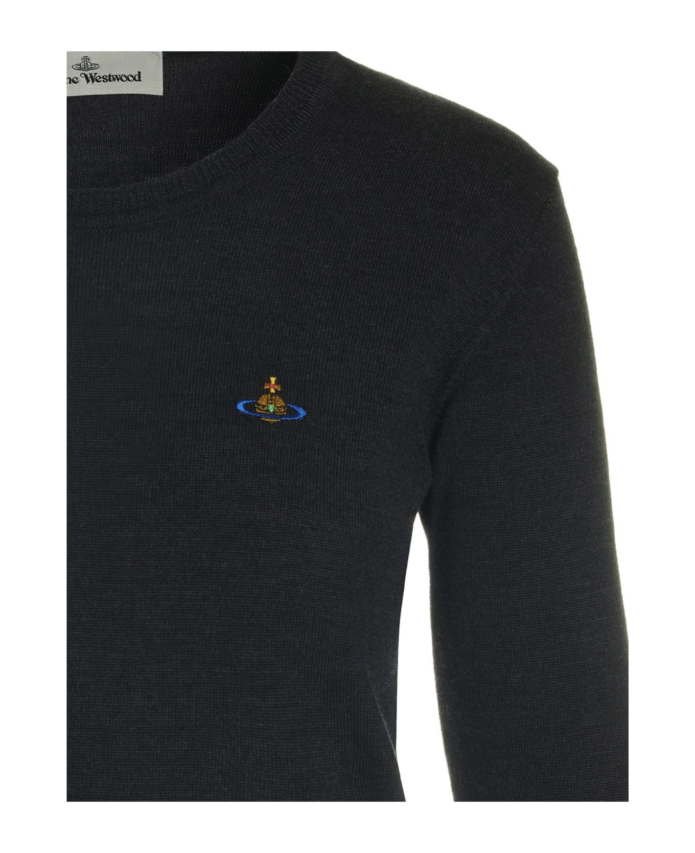 Vivienne Westwood Logo Sweater - Gray