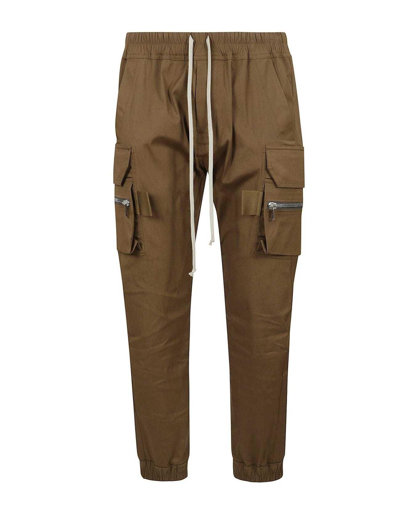 Rick Owens Mastodon Drawstring Cargo Pants - BEAN