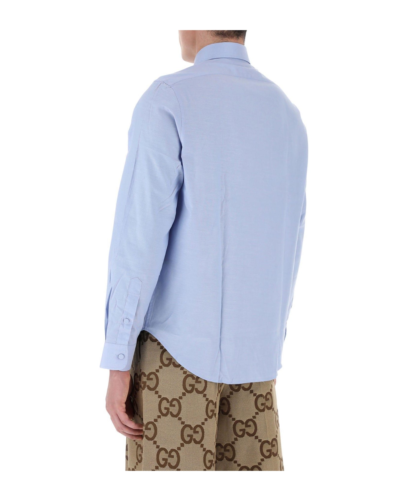 Gucci Shirt With Pocket - Blue