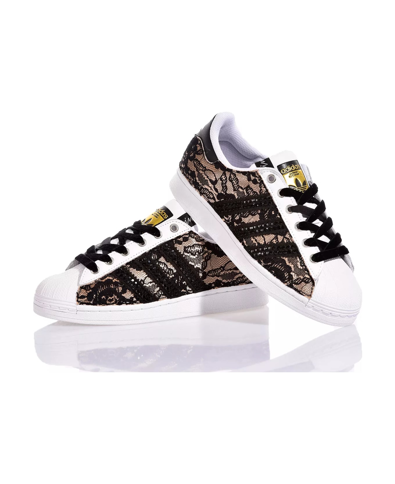 Mimanera Adidas Superstar Black Lace