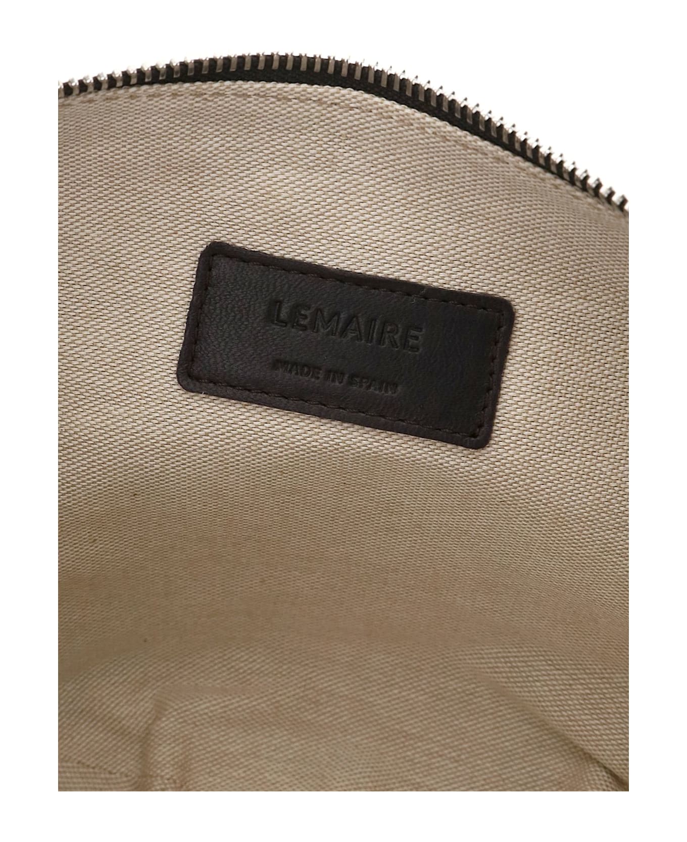 Lemaire Small Croissant Shoulder Bag - Dark Chocolate