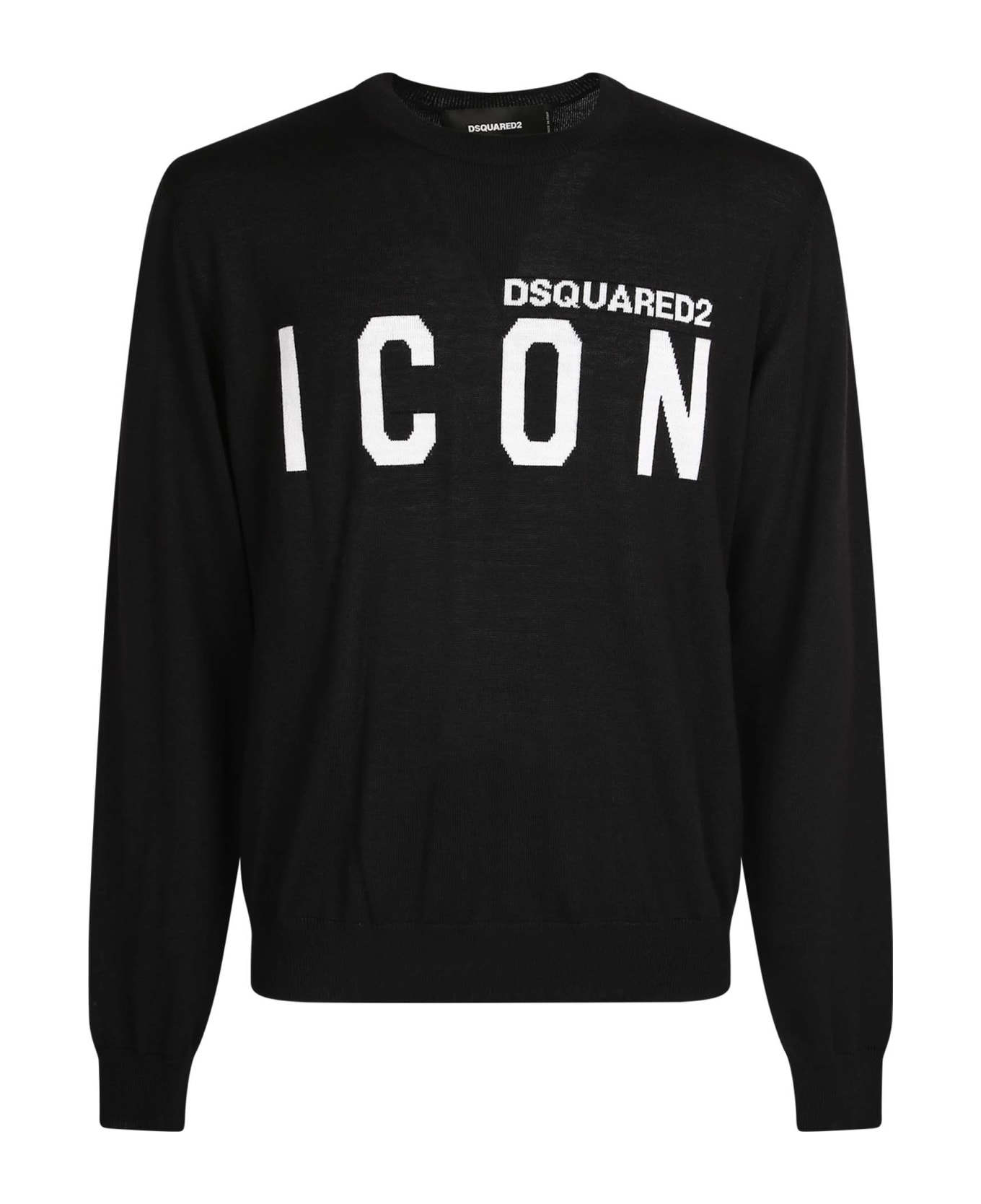 Dsquared2 Icon Sweater - Black フリース